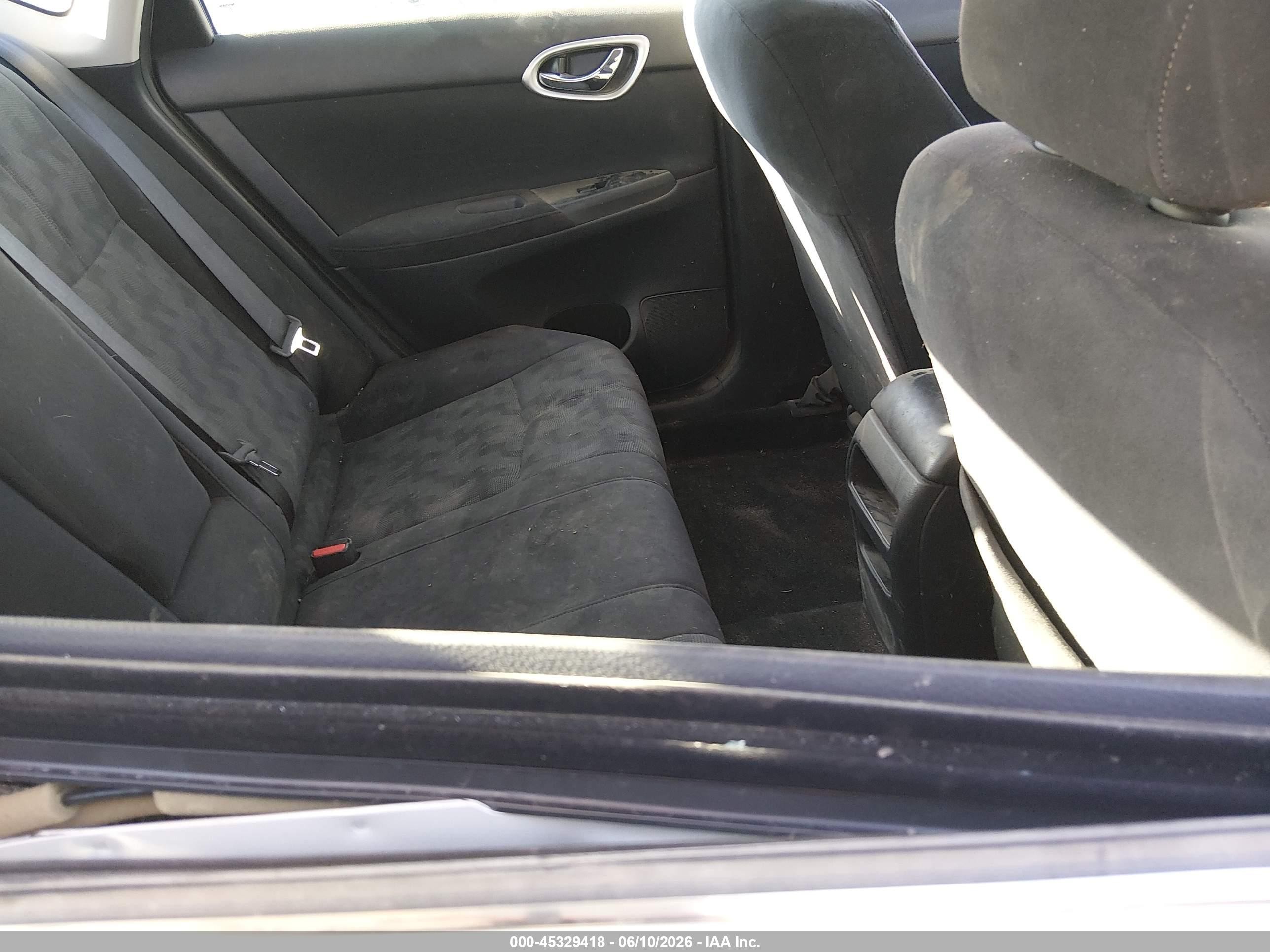 2013 Nissan Sentra Sv White vin: 3N1AB7AP2DL728868