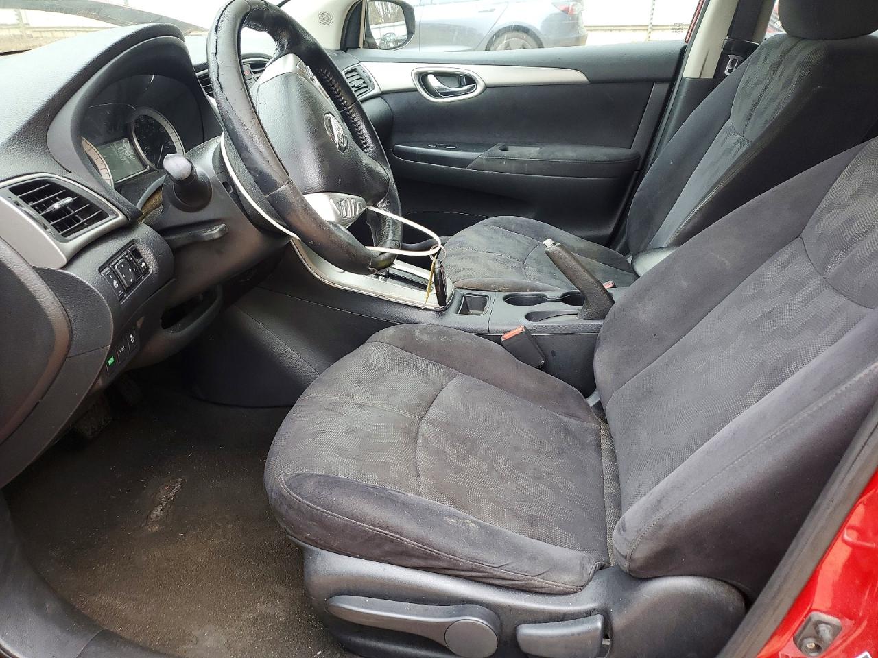 2013 Nissan Sentra S Red vin: 3N1AB7AP2DL731432