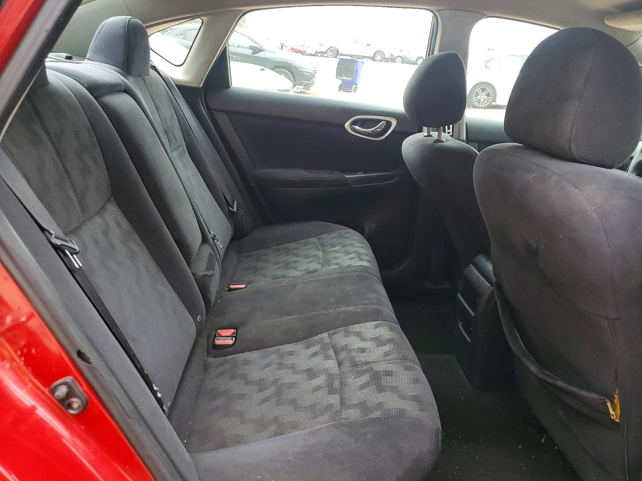 2013 Nissan Sentra S Red vin: 3N1AB7AP2DL731432