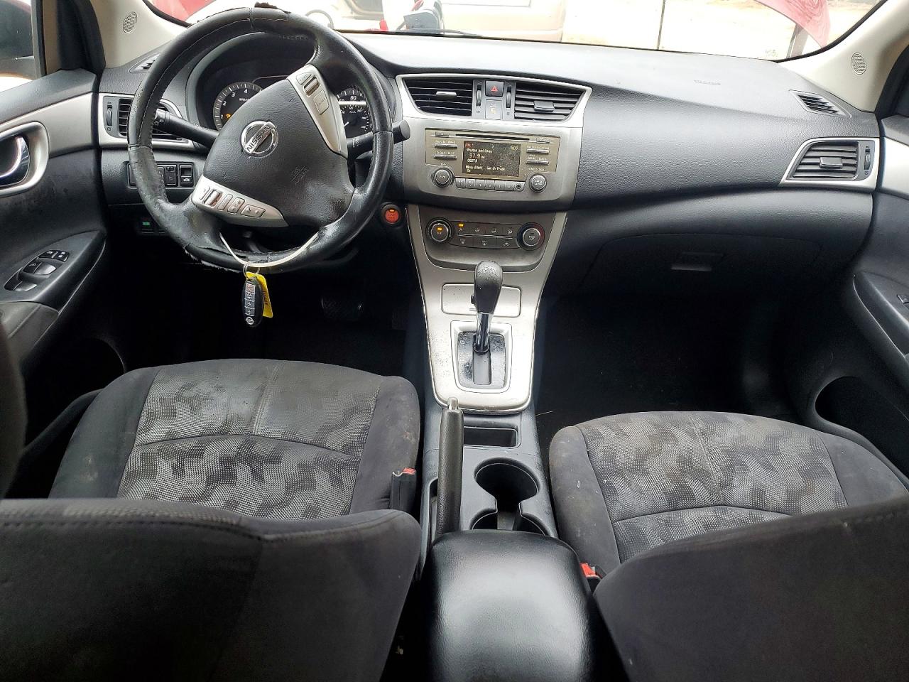2013 Nissan Sentra S Red vin: 3N1AB7AP2DL731432