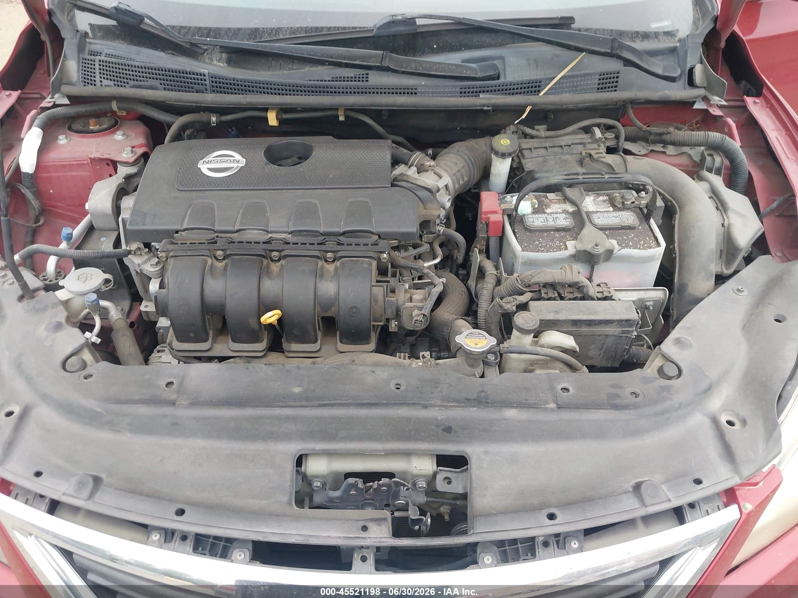 2013 Nissan Sentra Sr Red vin: 3N1AB7AP2DL737800