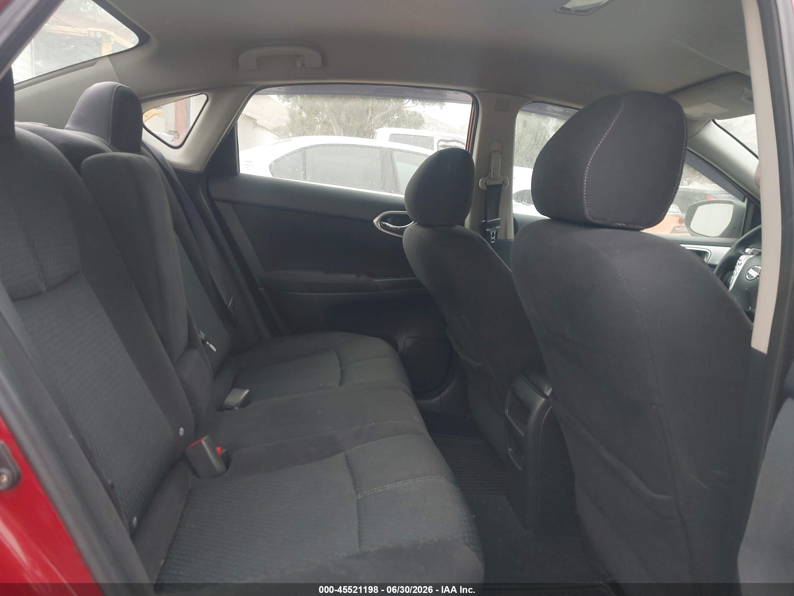 2013 Nissan Sentra Sr Red vin: 3N1AB7AP2DL737800