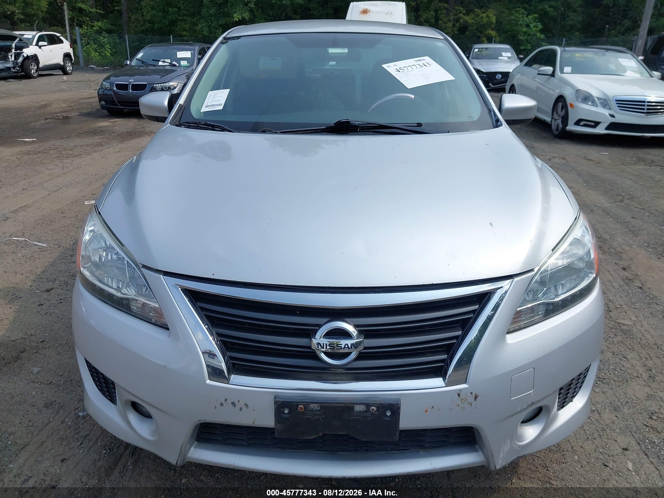 2013 Nissan Sentra Sr Gray vin: 3N1AB7AP2DL738462