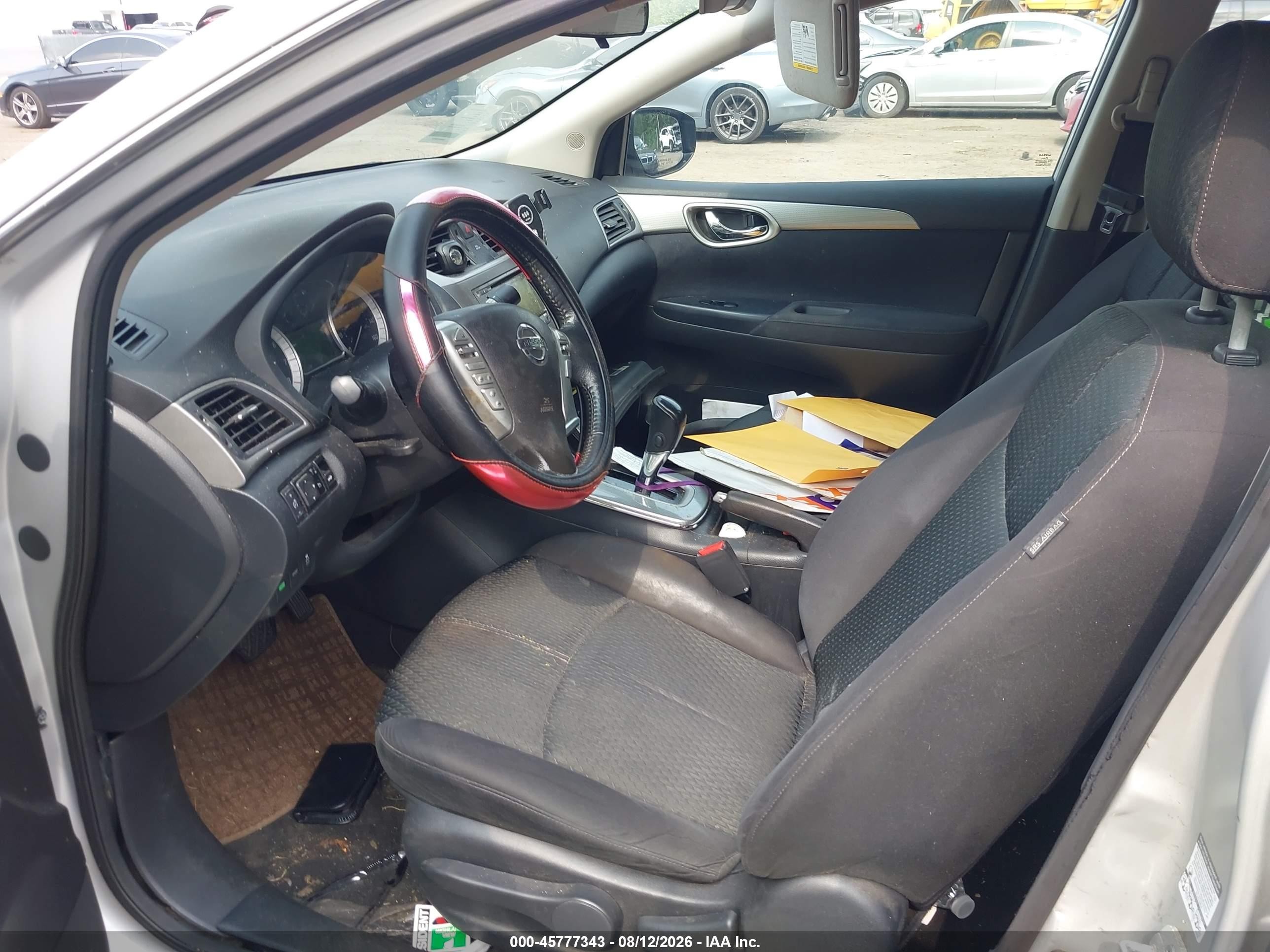 2013 Nissan Sentra Sr Gray vin: 3N1AB7AP2DL738462
