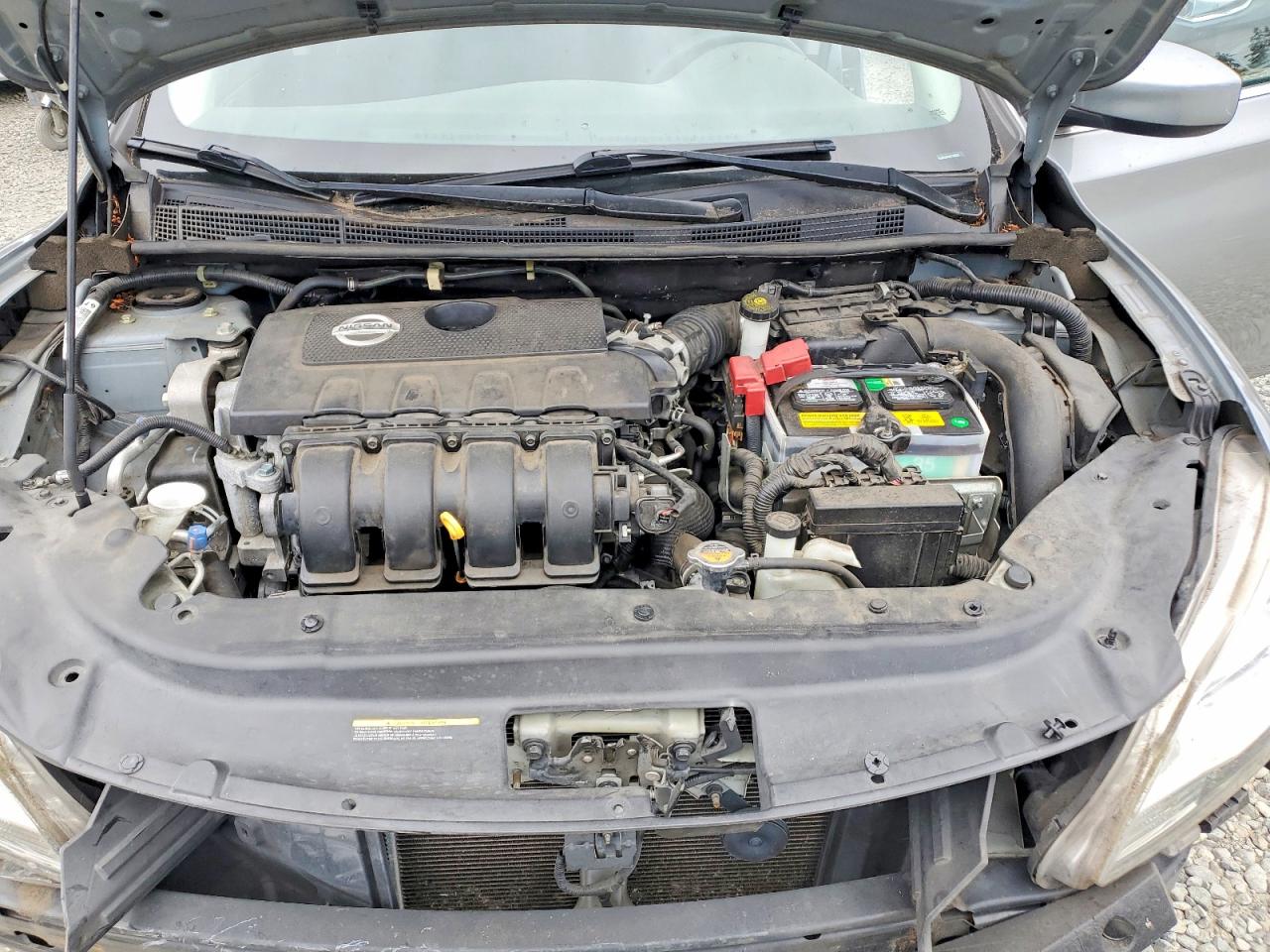 2013 Nissan Sentra S Silver vin: 3N1AB7AP2DL740826