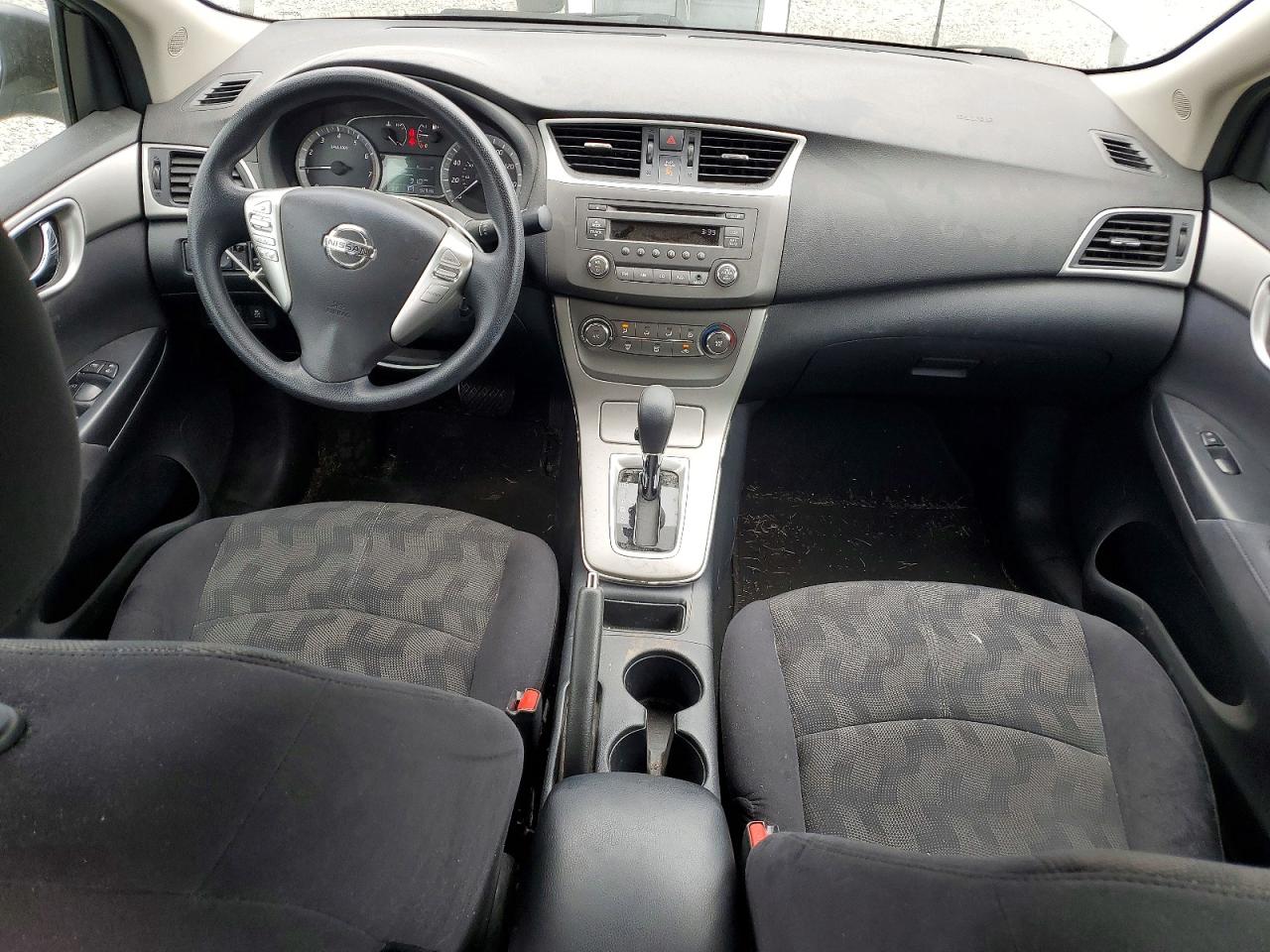 2013 Nissan Sentra S Silver vin: 3N1AB7AP2DL740826
