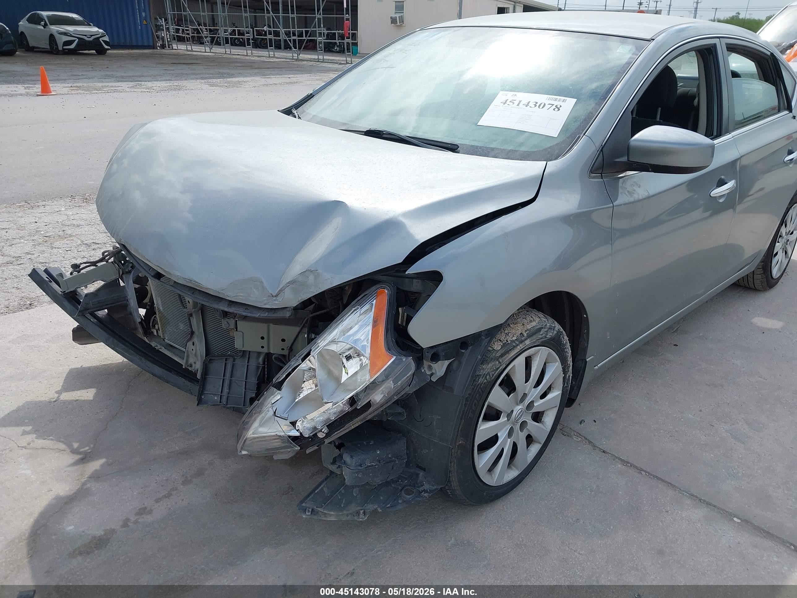 2013 Nissan Sentra S Silver vin: 3N1AB7AP2DL741359
