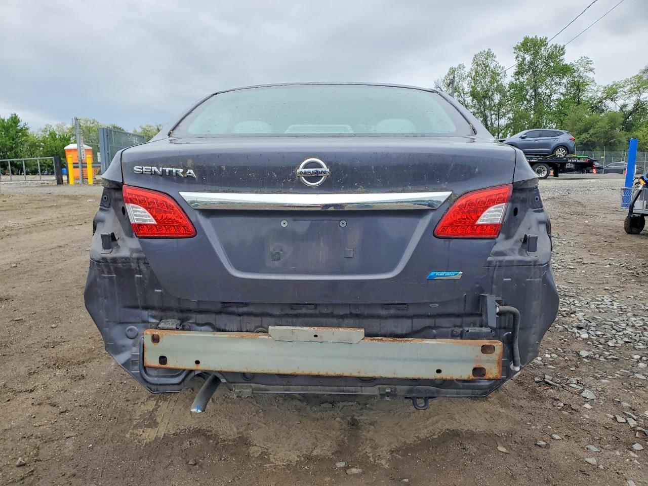 2013 Nissan Sentra S Gray vin: 3N1AB7AP2DL745993