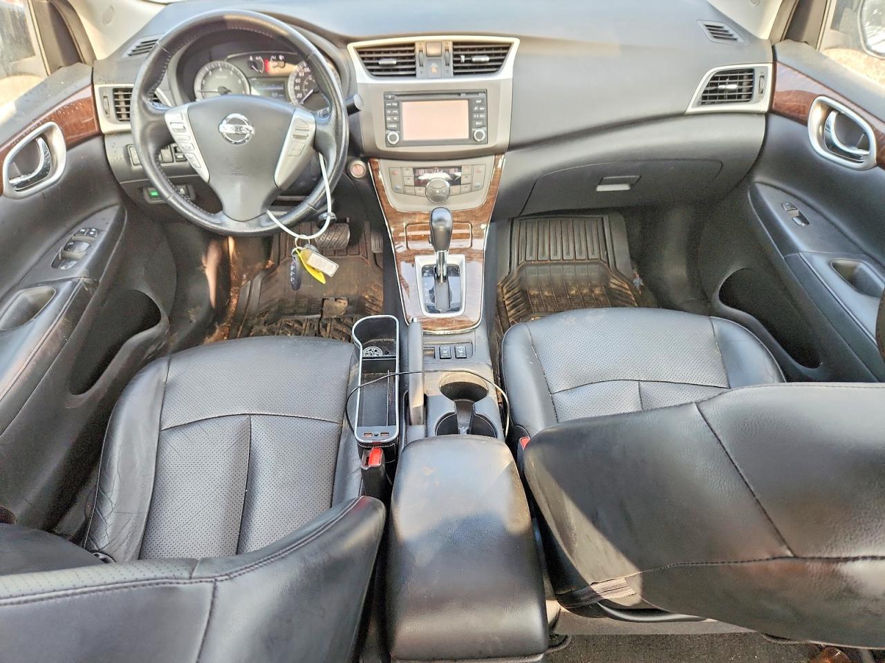 2013 Nissan Sentra S Silver vin: 3N1AB7AP2DL748442