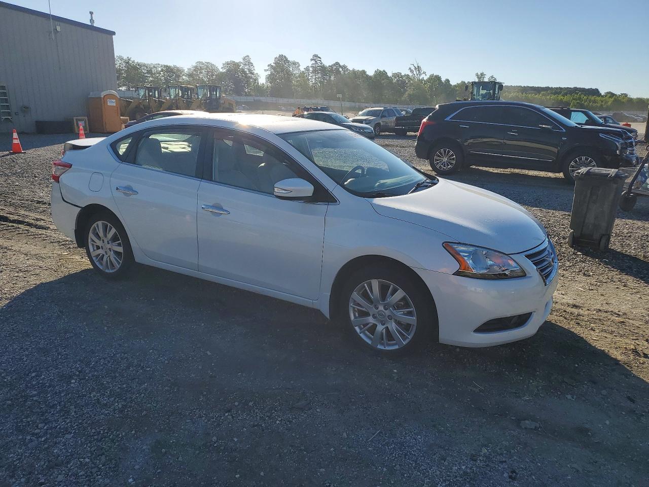 2013 Nissan Sentra S White vin: 3N1AB7AP2DL751177