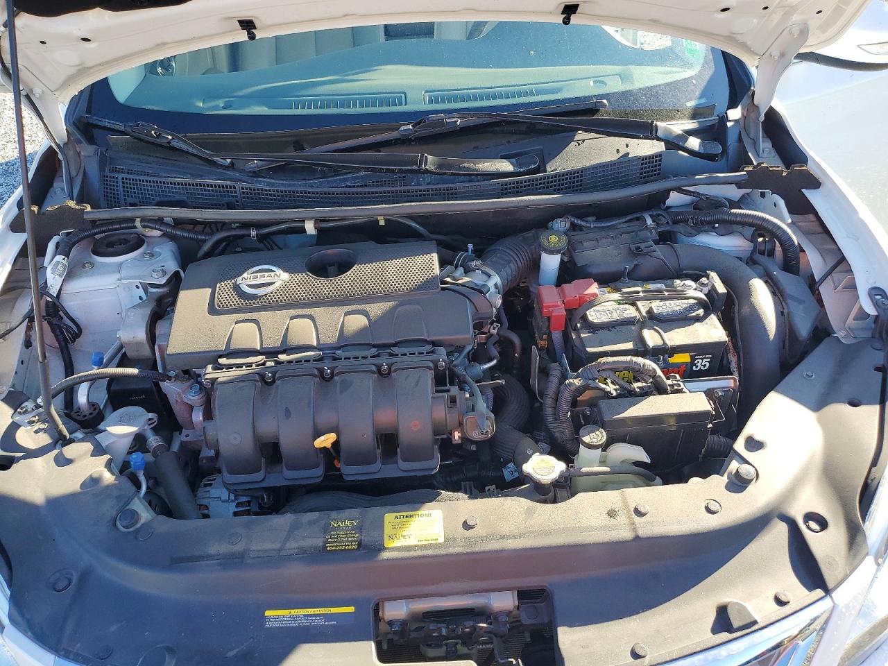 2013 Nissan Sentra S White vin: 3N1AB7AP2DL751177