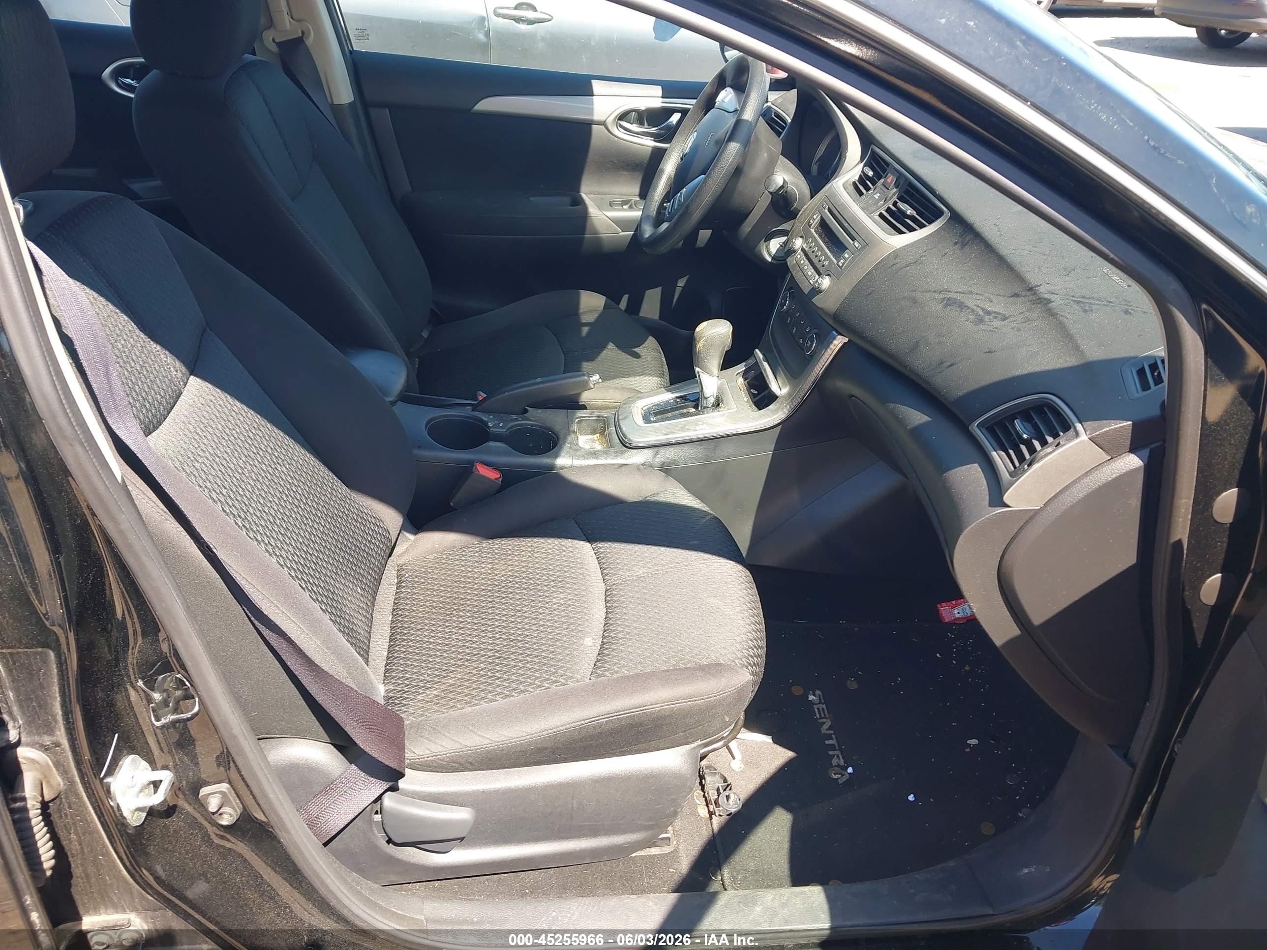 2013 Nissan Sentra Sr Black vin: 3N1AB7AP2DL759568