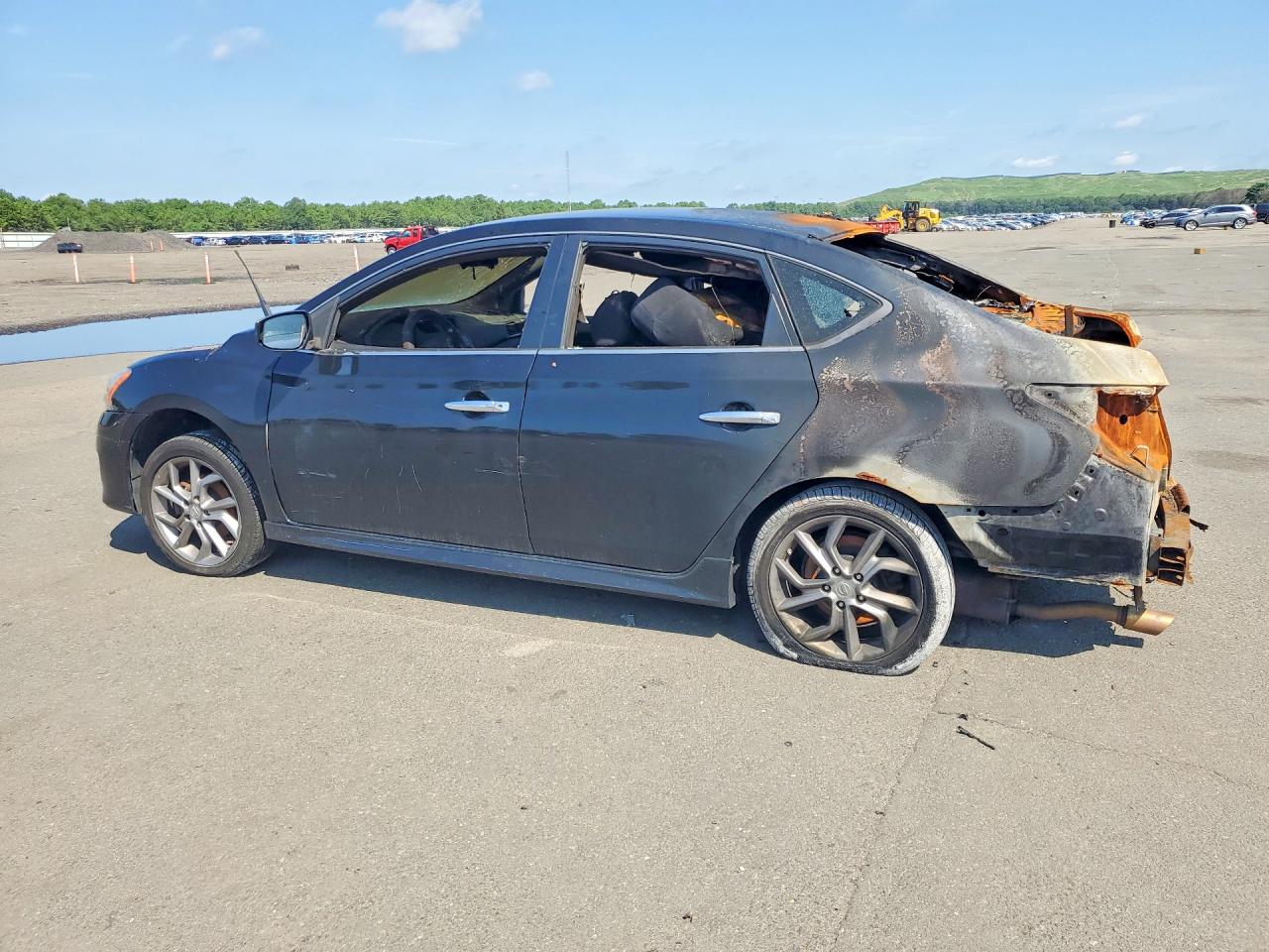 2013 Nissan Sentra S Black vin: 3N1AB7AP2DL761725