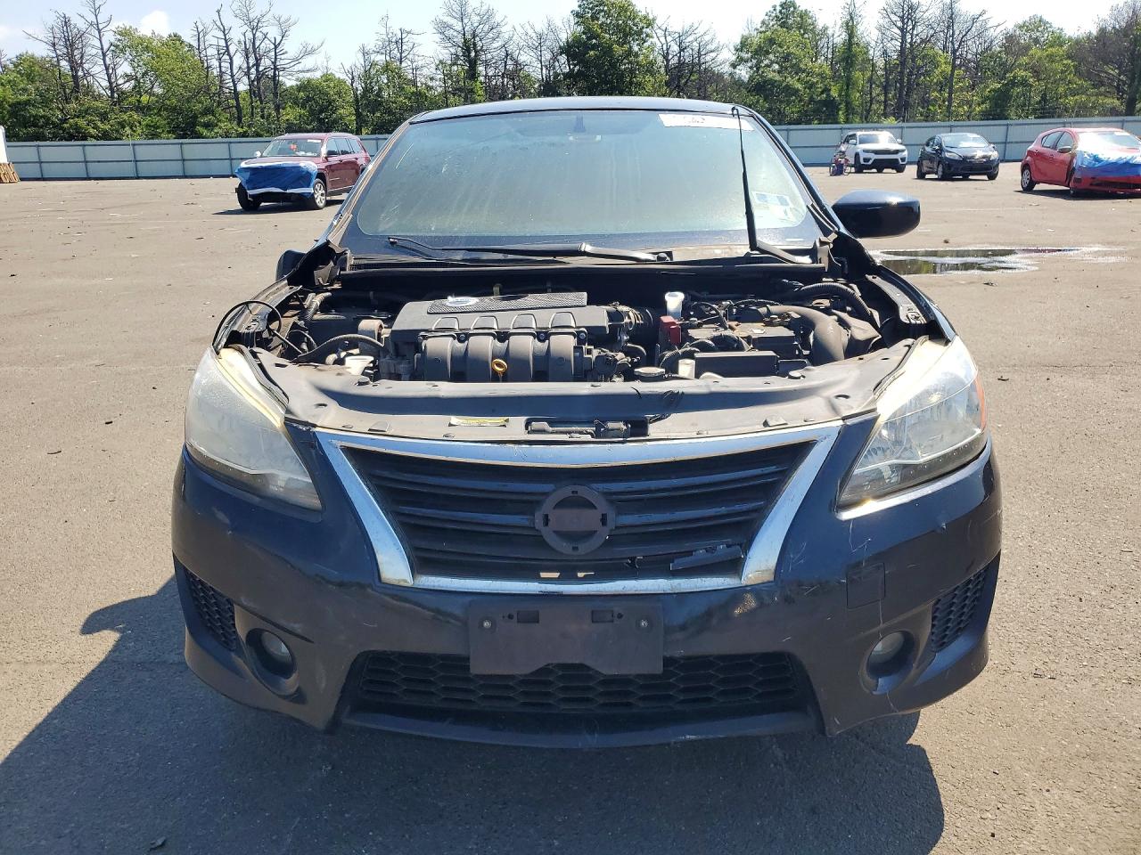 2013 Nissan Sentra S Black vin: 3N1AB7AP2DL761725