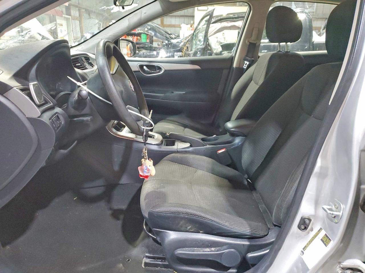 2013 Nissan Sentra S Silver vin: 3N1AB7AP2DL761739