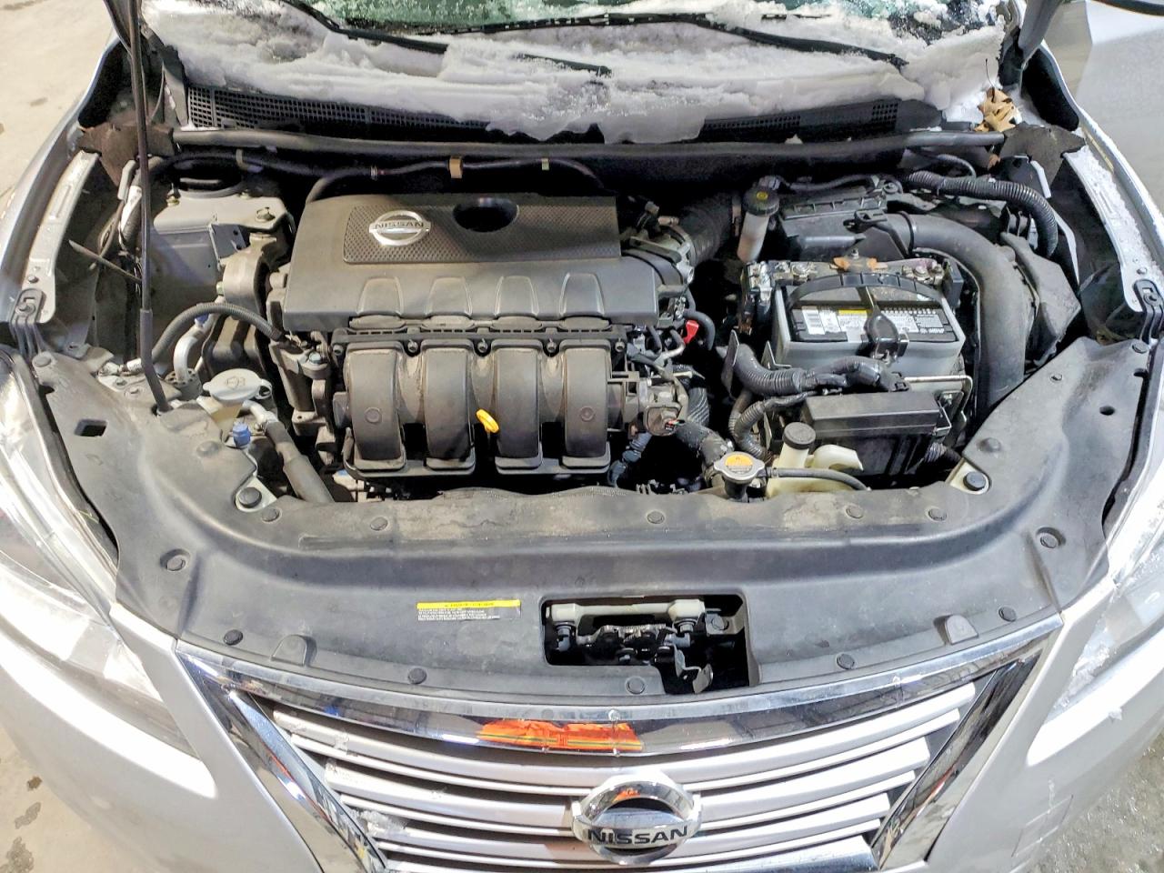 2013 Nissan Sentra S Silver vin: 3N1AB7AP2DL761739