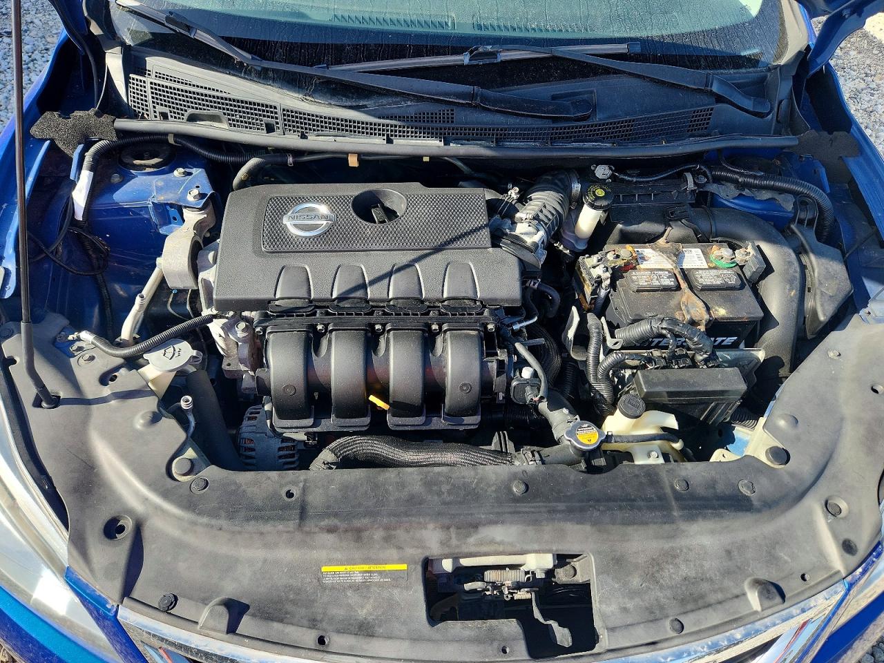 2013 Nissan Sentra S Blue vin: 3N1AB7AP2DL761918