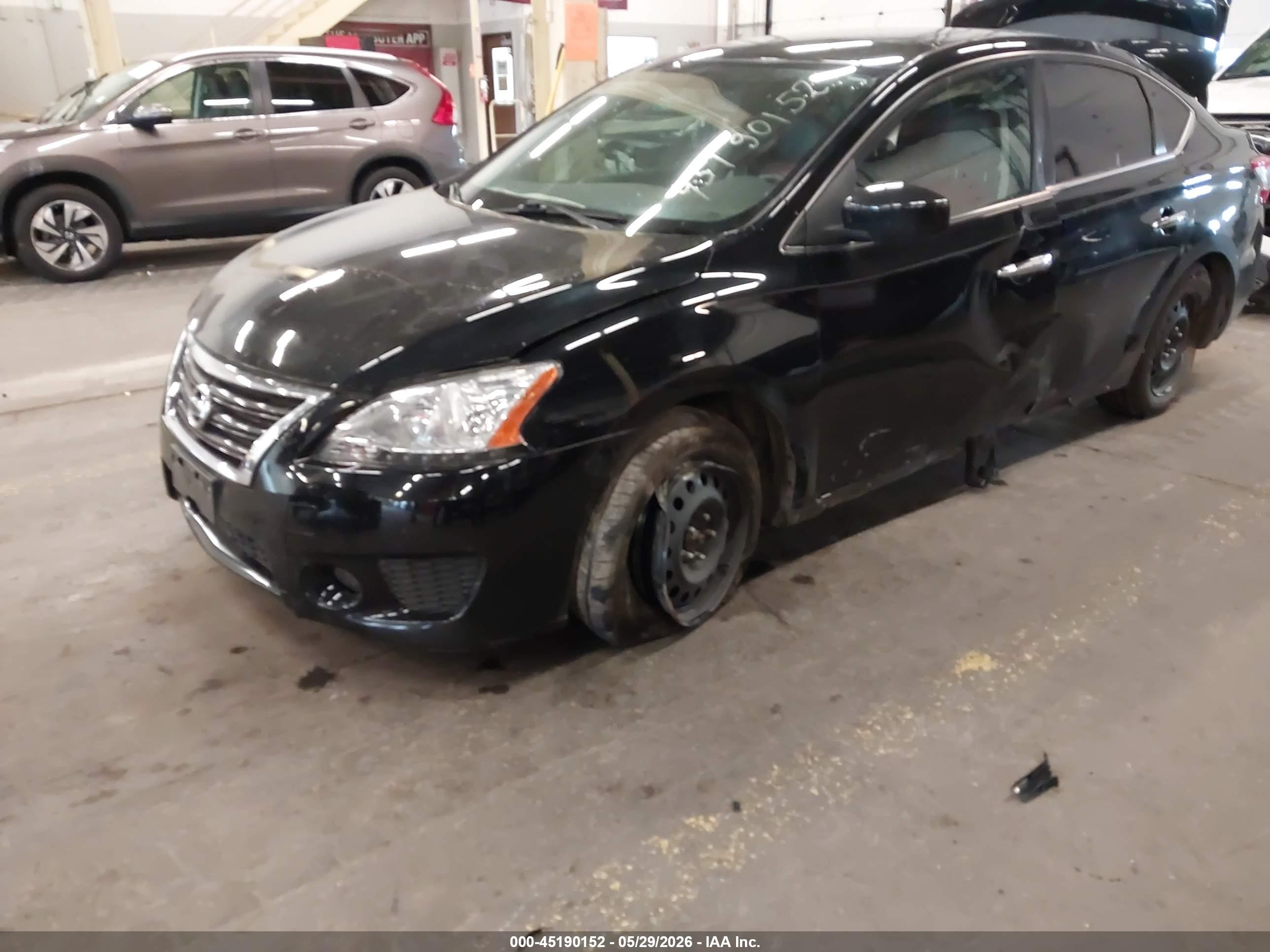 2013 Nissan Sentra Sr Black vin: 3N1AB7AP2DL770411