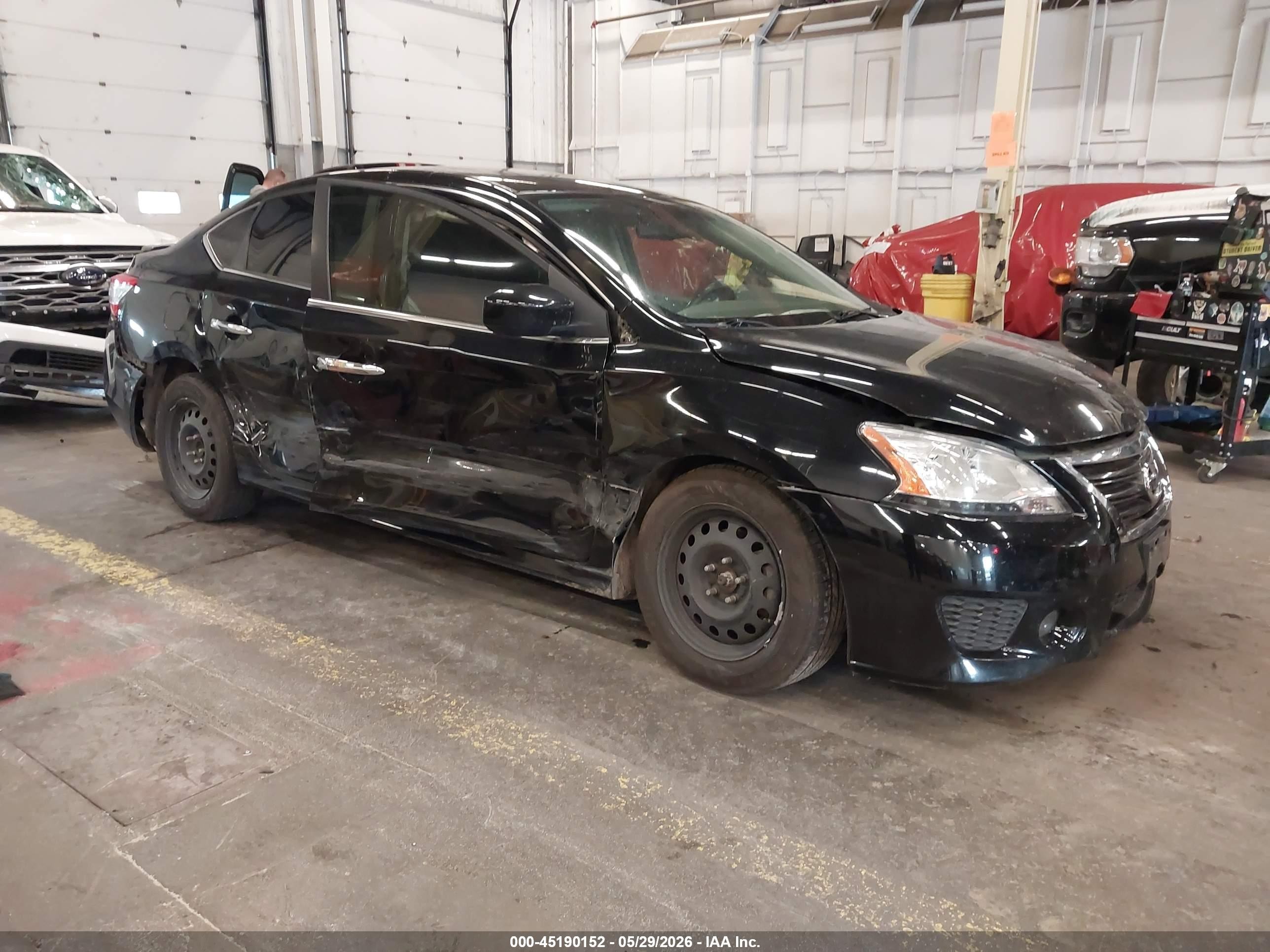 2013 Nissan Sentra Sr Black vin: 3N1AB7AP2DL770411