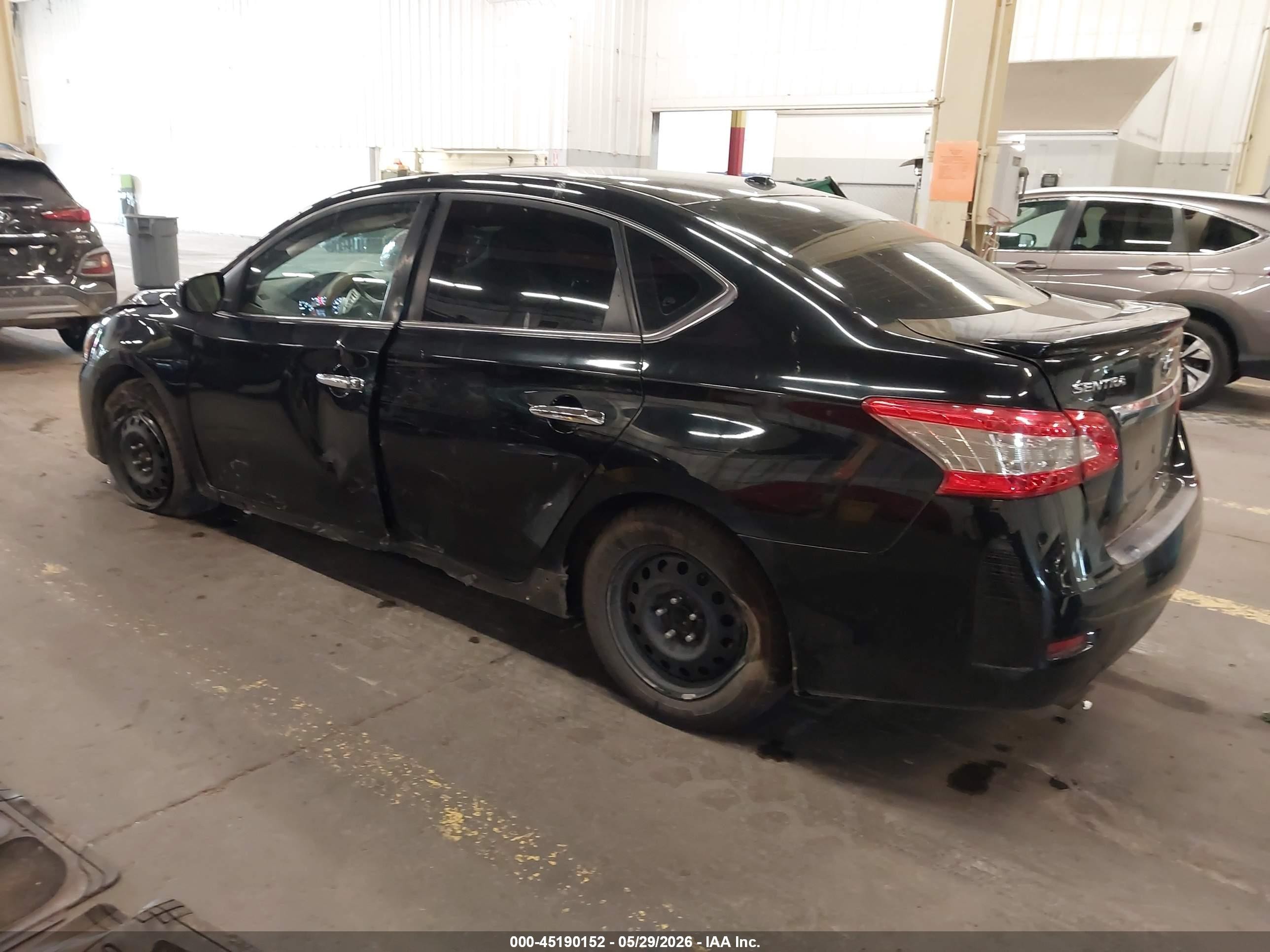 2013 Nissan Sentra Sr Black vin: 3N1AB7AP2DL770411