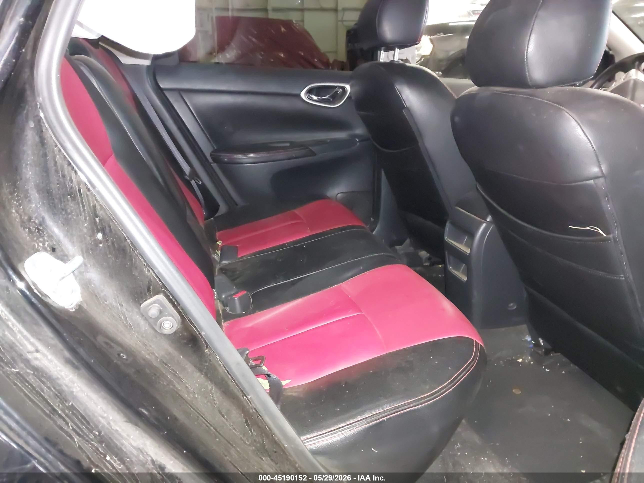 2013 Nissan Sentra Sr Black vin: 3N1AB7AP2DL770411