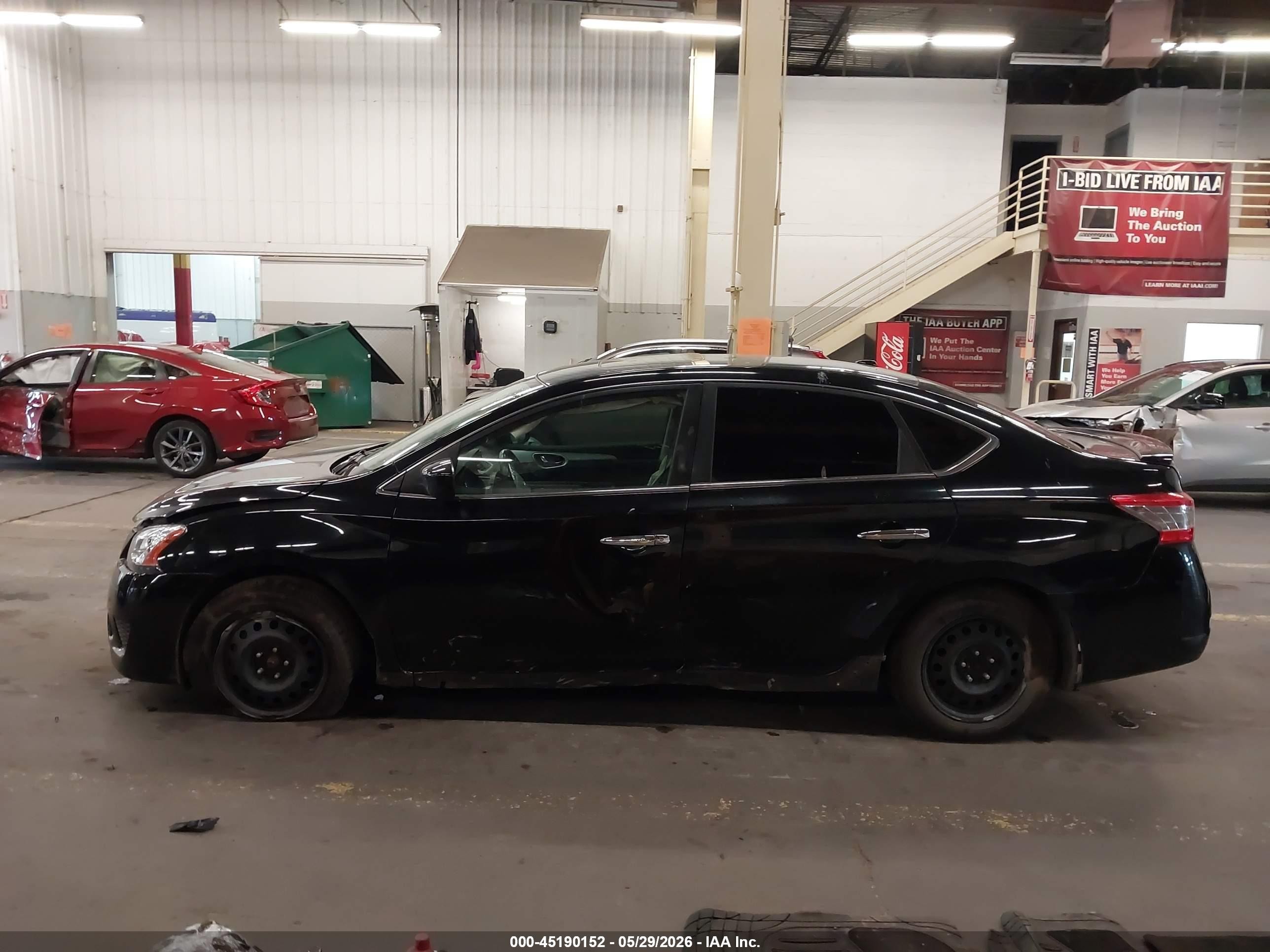 2013 Nissan Sentra Sr Black vin: 3N1AB7AP2DL770411