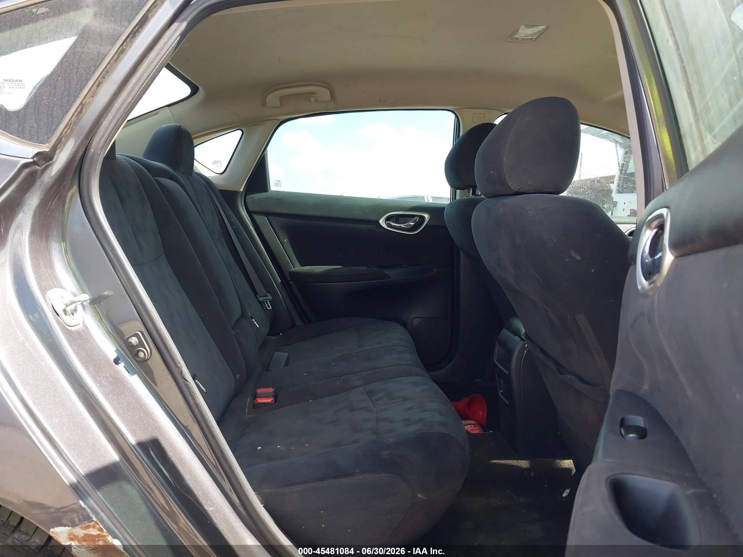 2013 Nissan Sentra Sv Gray vin: 3N1AB7AP2DL776564
