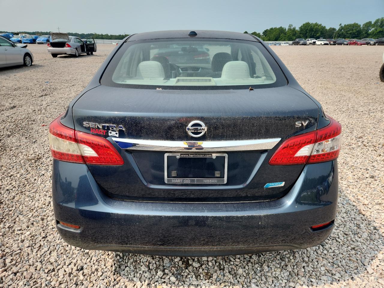 2013 Nissan Sentra S Blue vin: 3N1AB7AP2DL794112