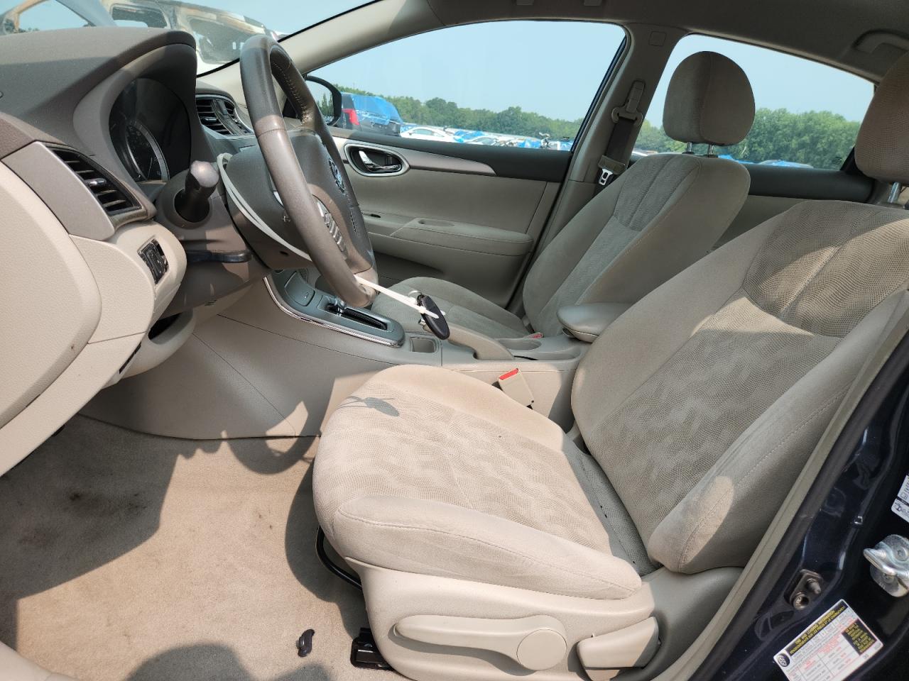 2013 Nissan Sentra S Blue vin: 3N1AB7AP2DL794112