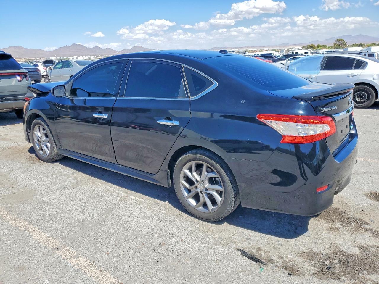 2014 Nissan Sentra Sr Black vin: 3N1AB7AP2EL634684