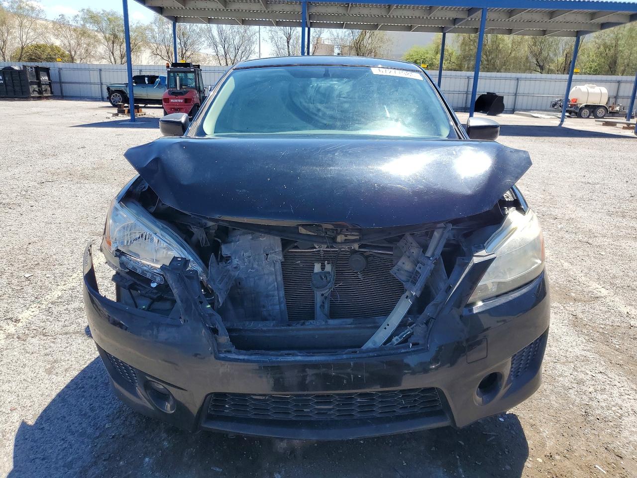 2014 Nissan Sentra Sr Black vin: 3N1AB7AP2EL634684
