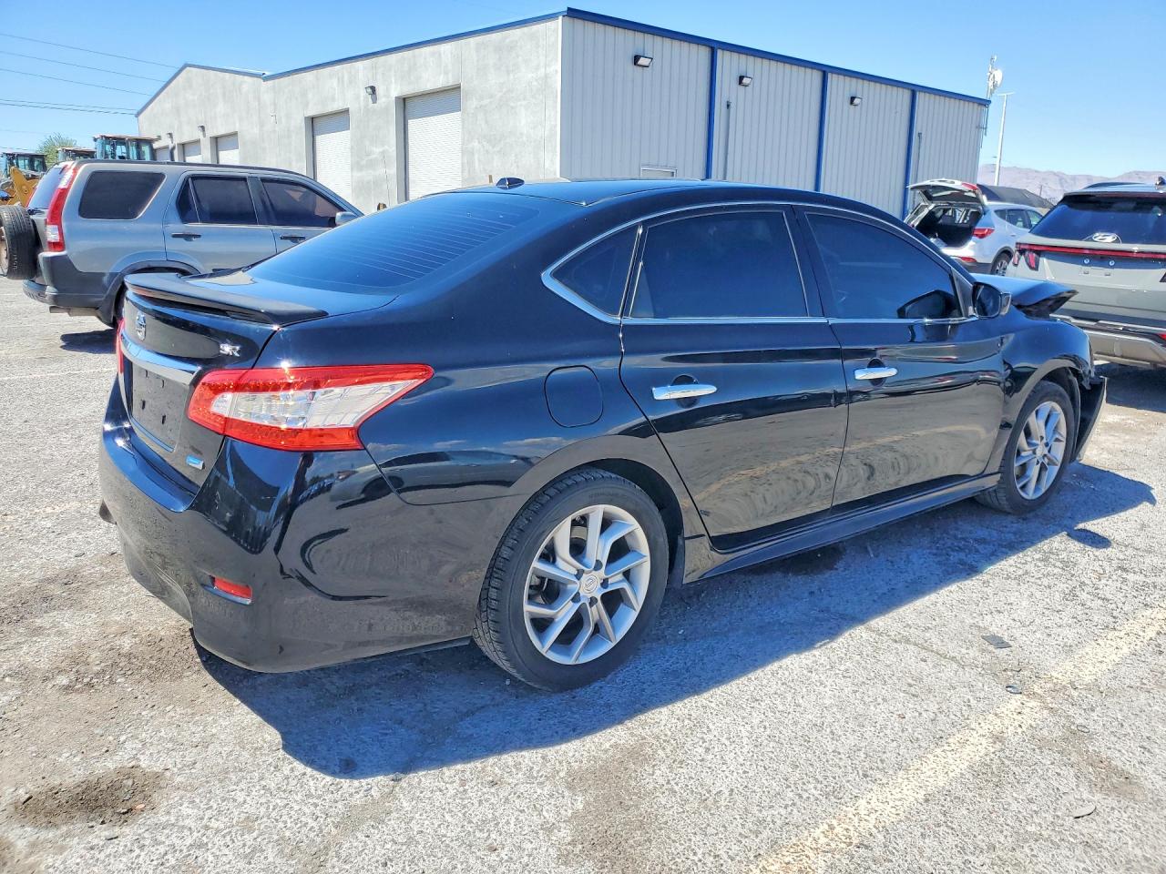 2014 Nissan Sentra Sr Black vin: 3N1AB7AP2EL634684