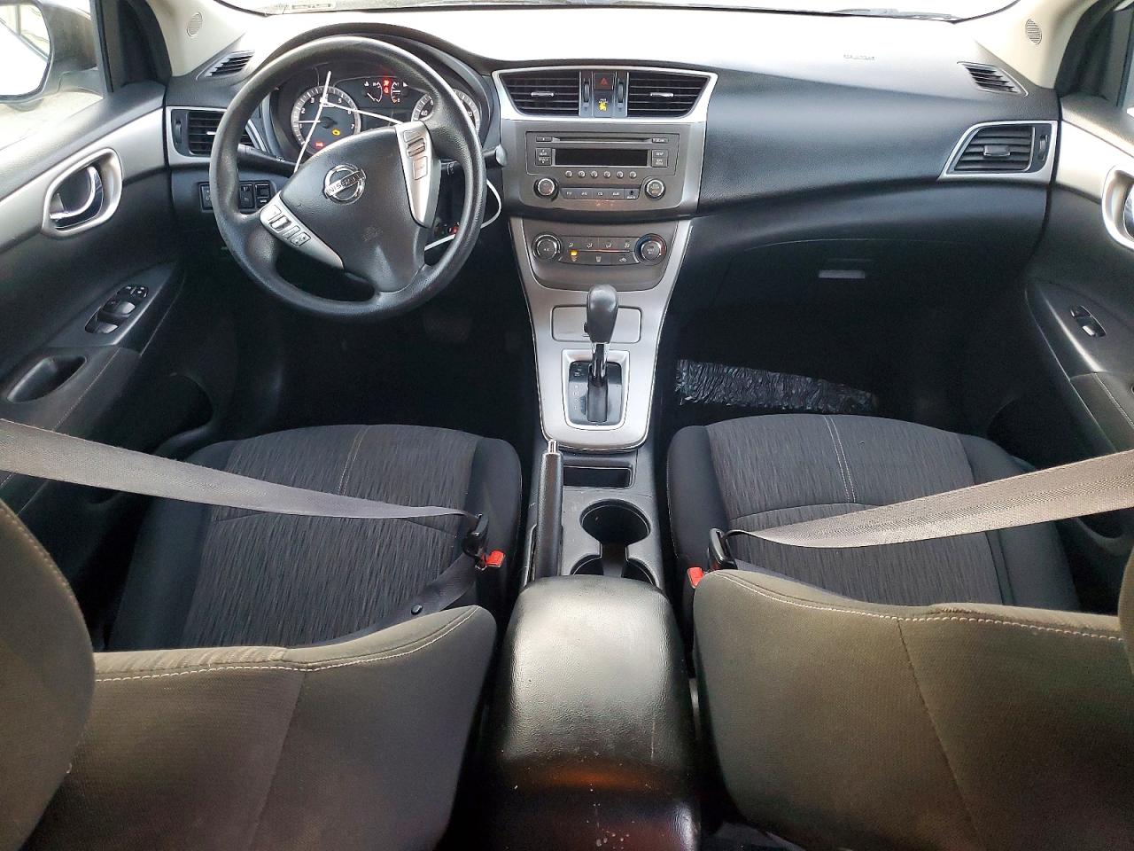 2014 Nissan Sentra S White vin: 3N1AB7AP2EL634944