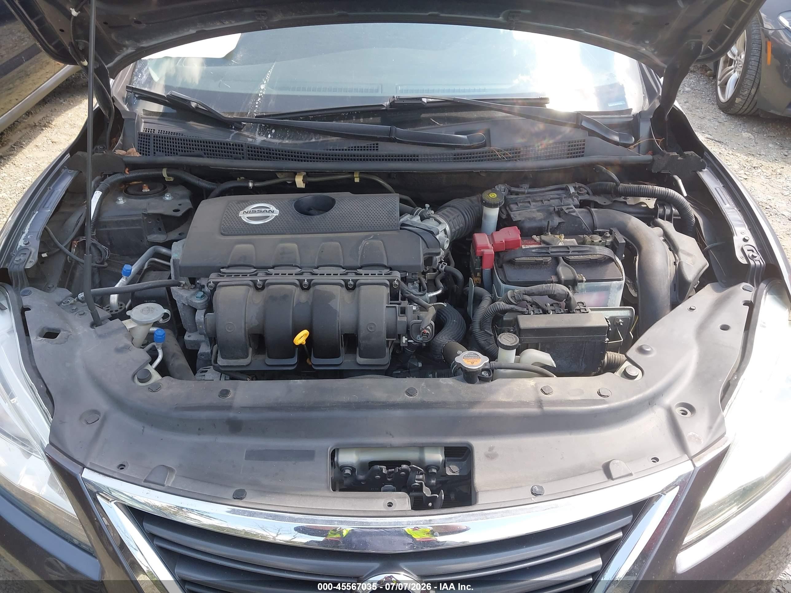 2014 Nissan Sentra Sr Gray vin: 3N1AB7AP2EL643756