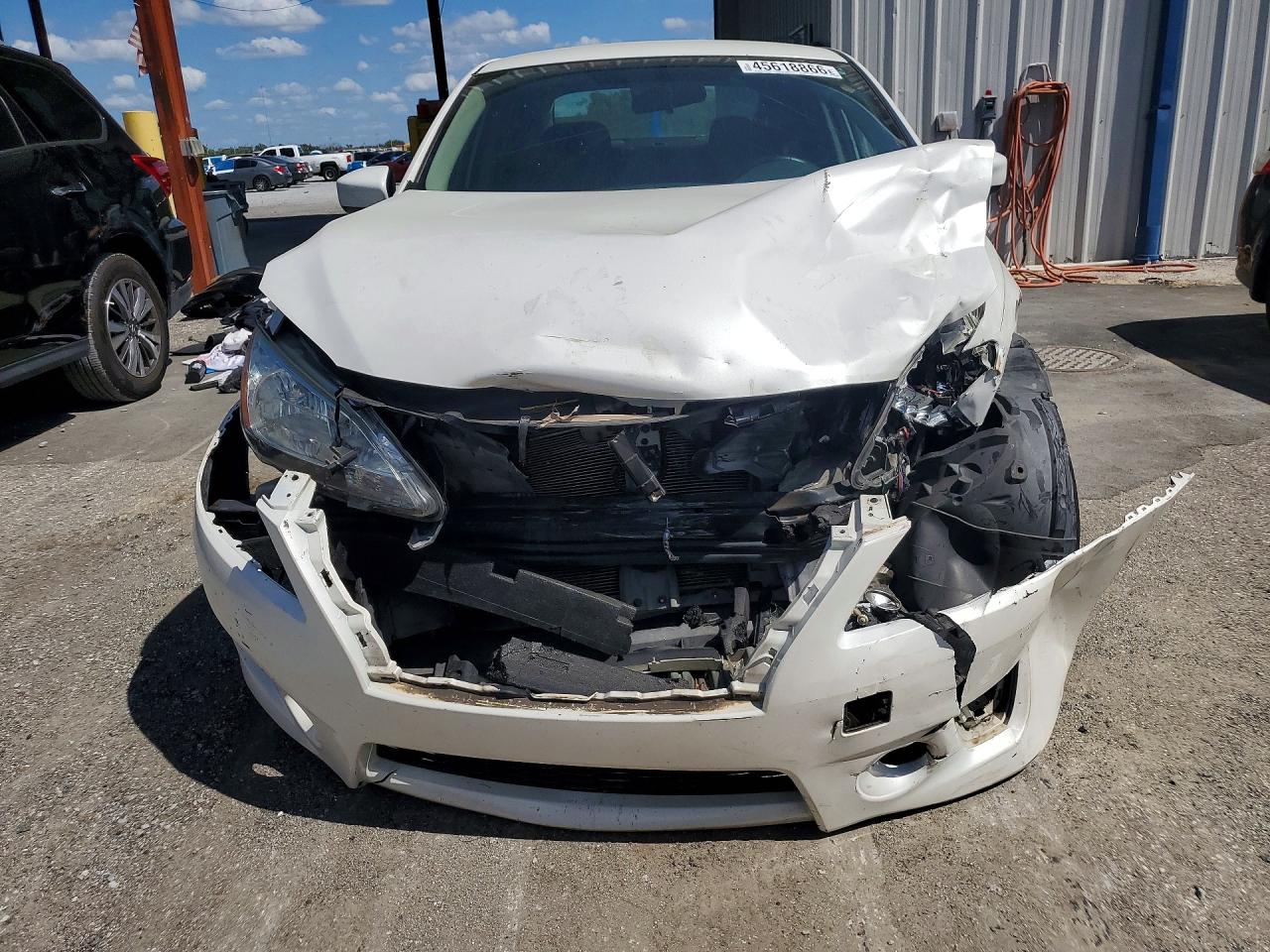 2014 Nissan Sentra Sr White vin: 3N1AB7AP2EL643787