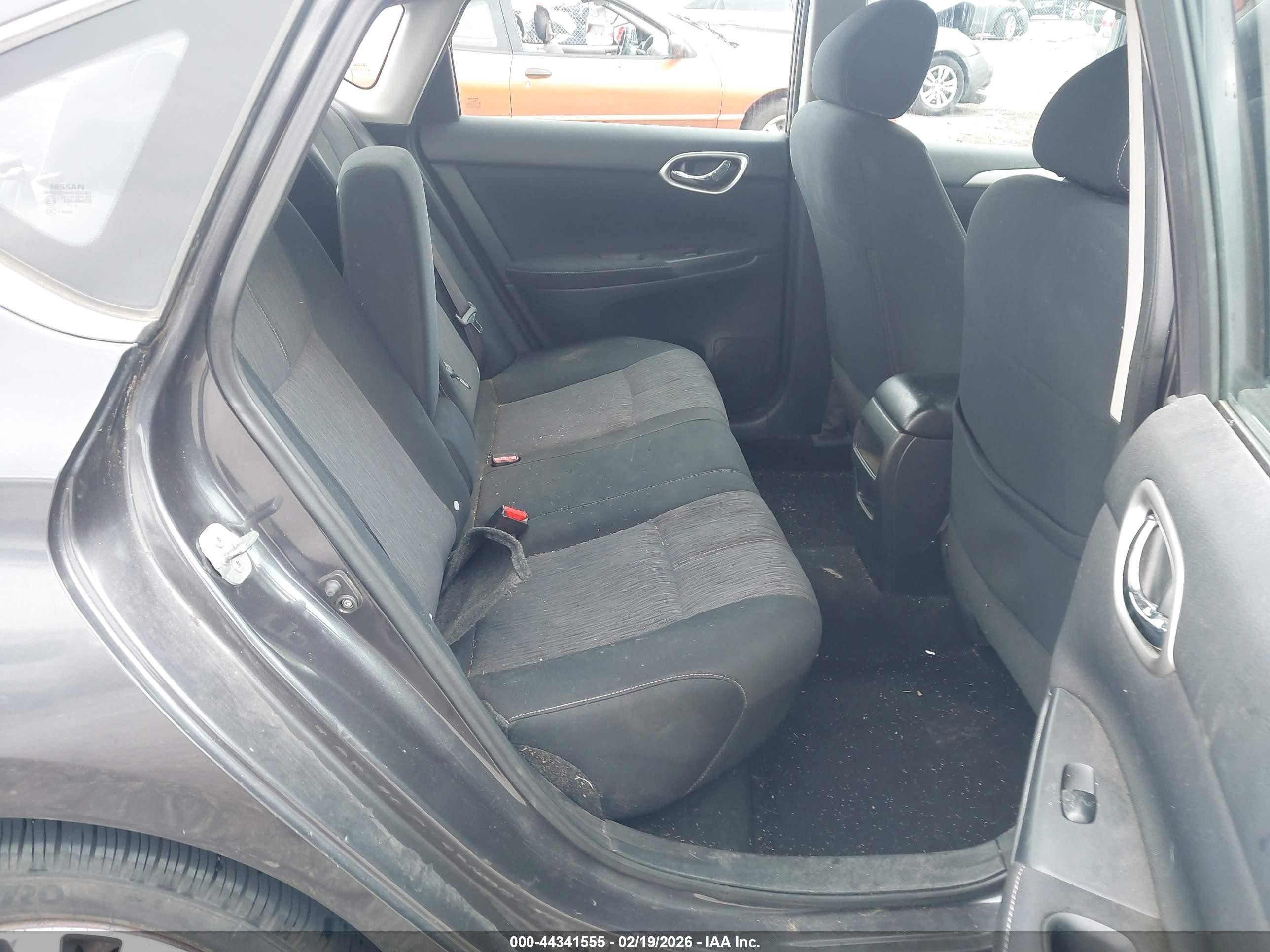 2014 Nissan Sentra Sv Gray vin: 3N1AB7AP2EL658712
