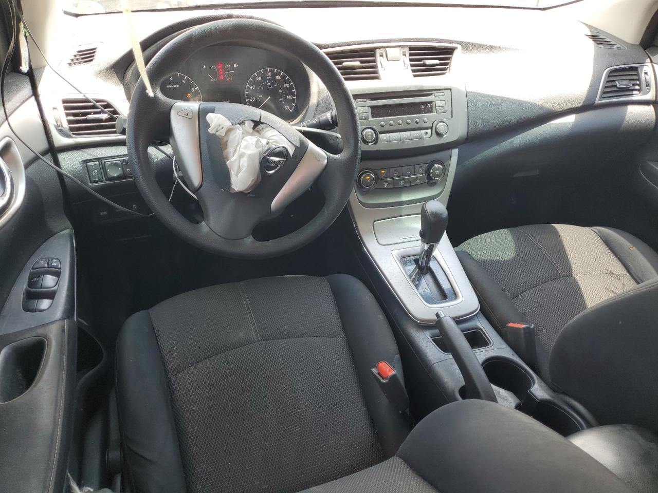 2014 Nissan Sentra S Белый vin: 3N1AB7AP2EL661870