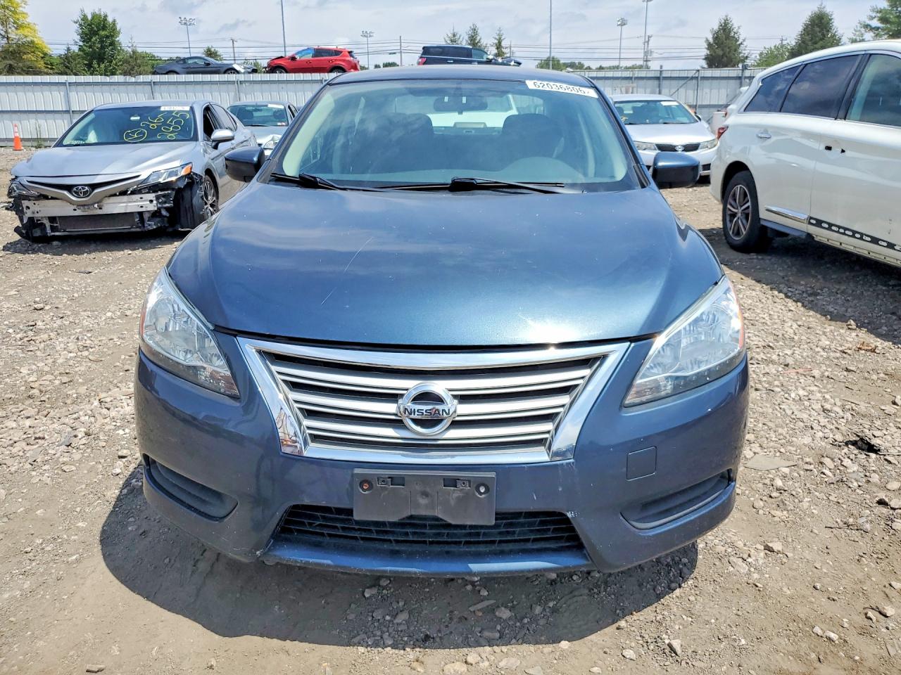 2014 Nissan Sentra S Blue vin: 3N1AB7AP2EL667362