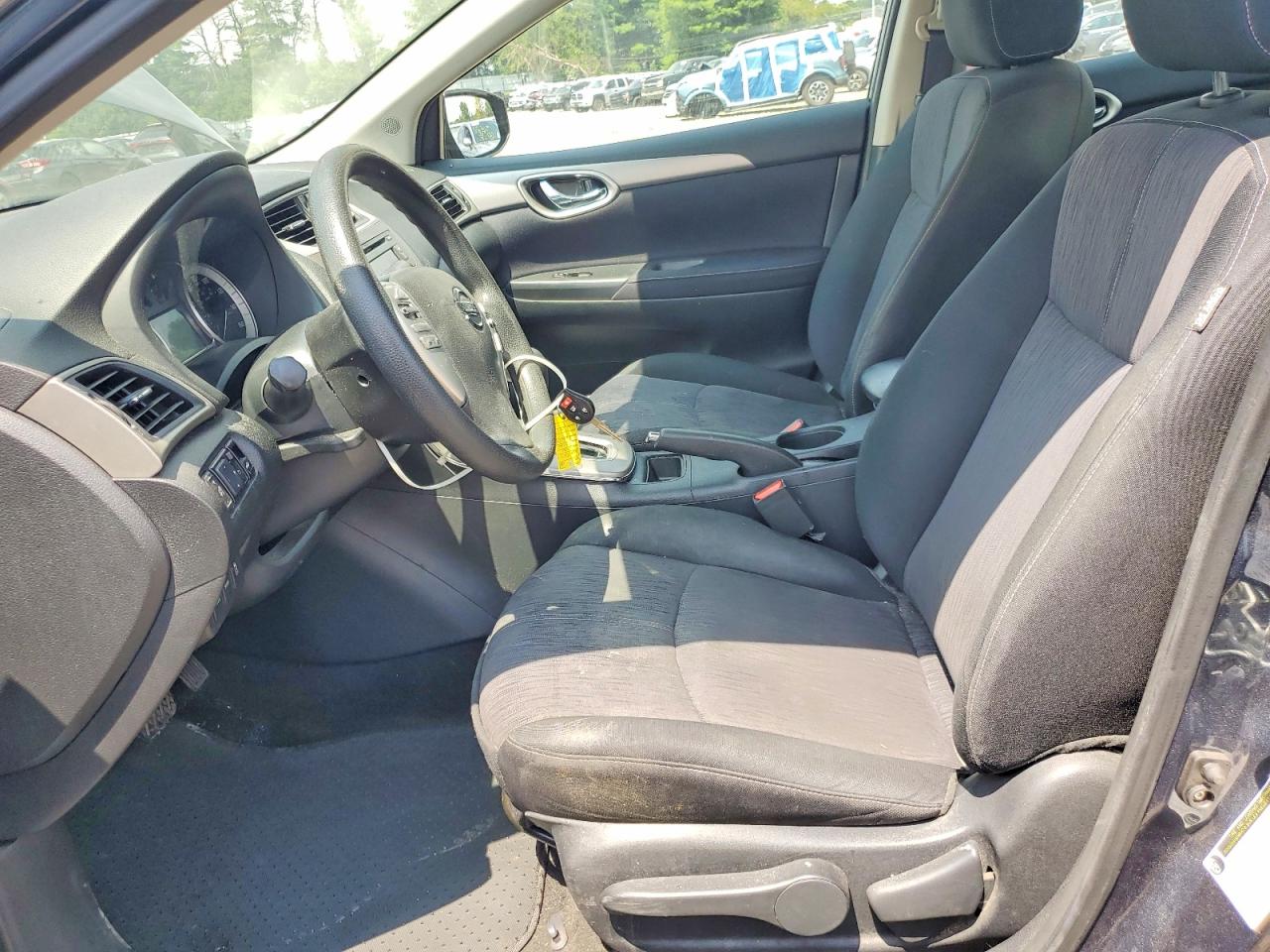 2014 Nissan Sentra S Blue vin: 3N1AB7AP2EL667362