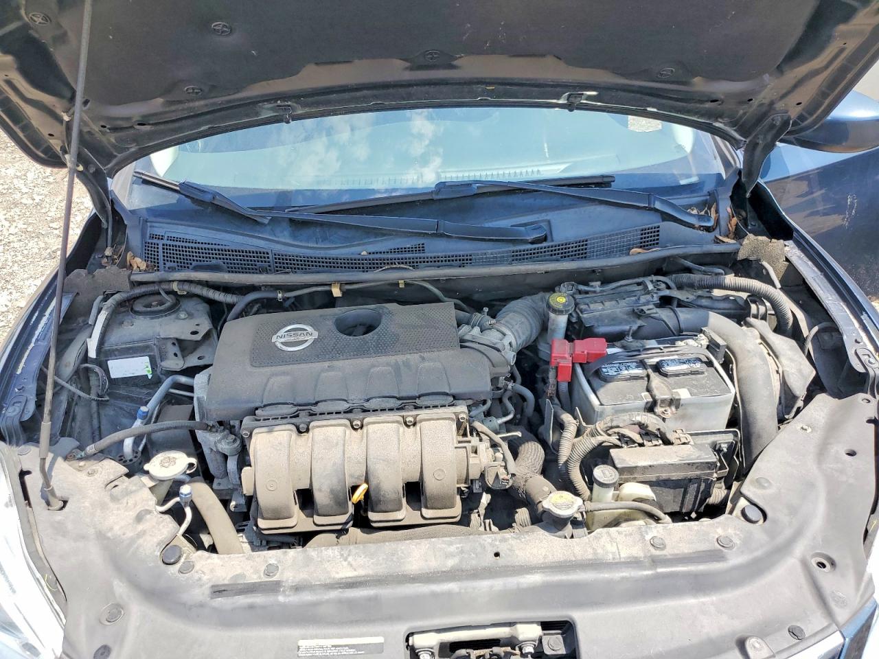 2014 Nissan Sentra S Blue vin: 3N1AB7AP2EL667362