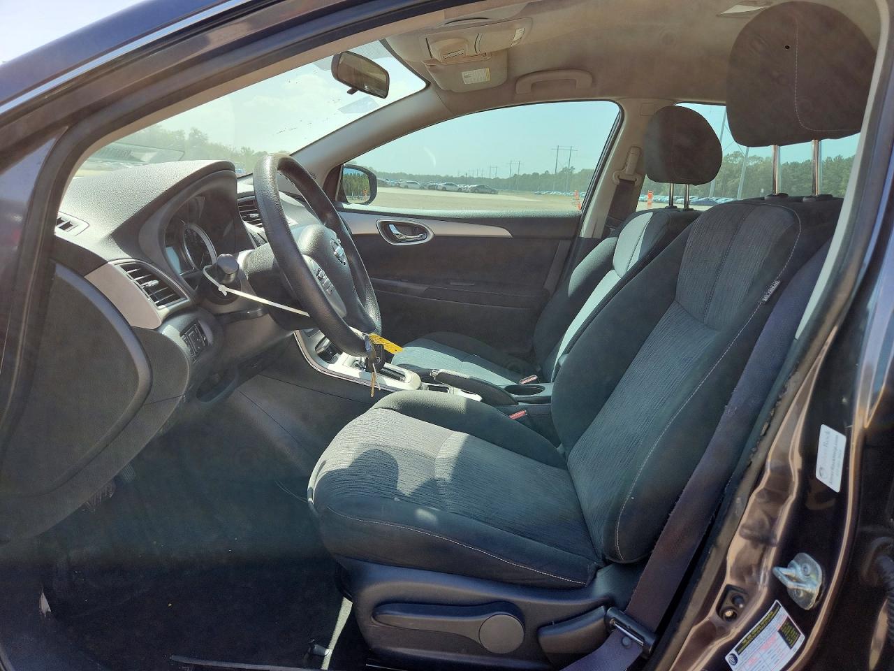 2014 Nissan Sentra Sv Gray vin: 3N1AB7AP2EL670732