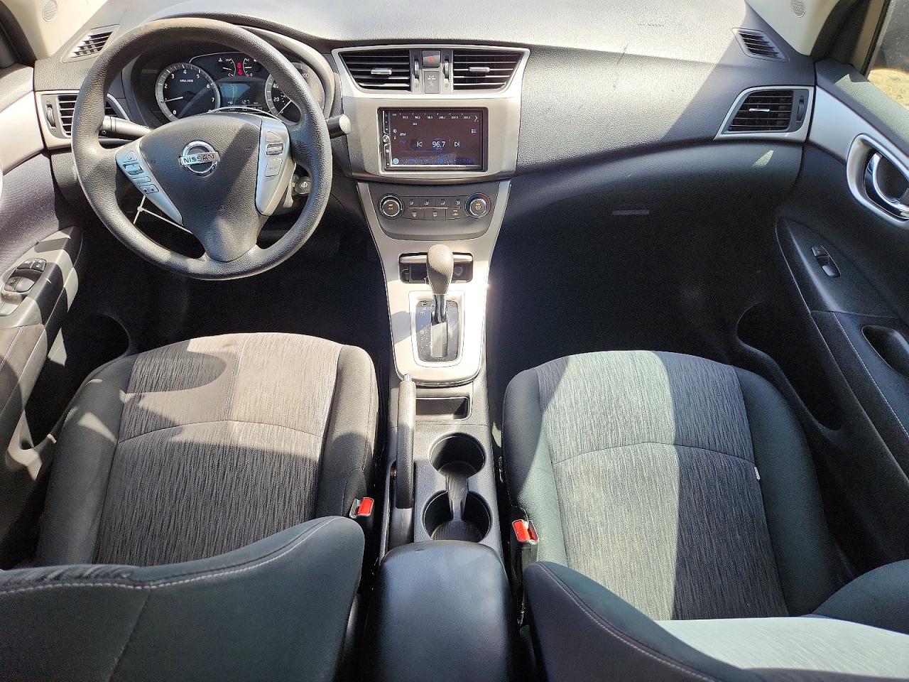 2014 Nissan Sentra Sv Gray vin: 3N1AB7AP2EL670732