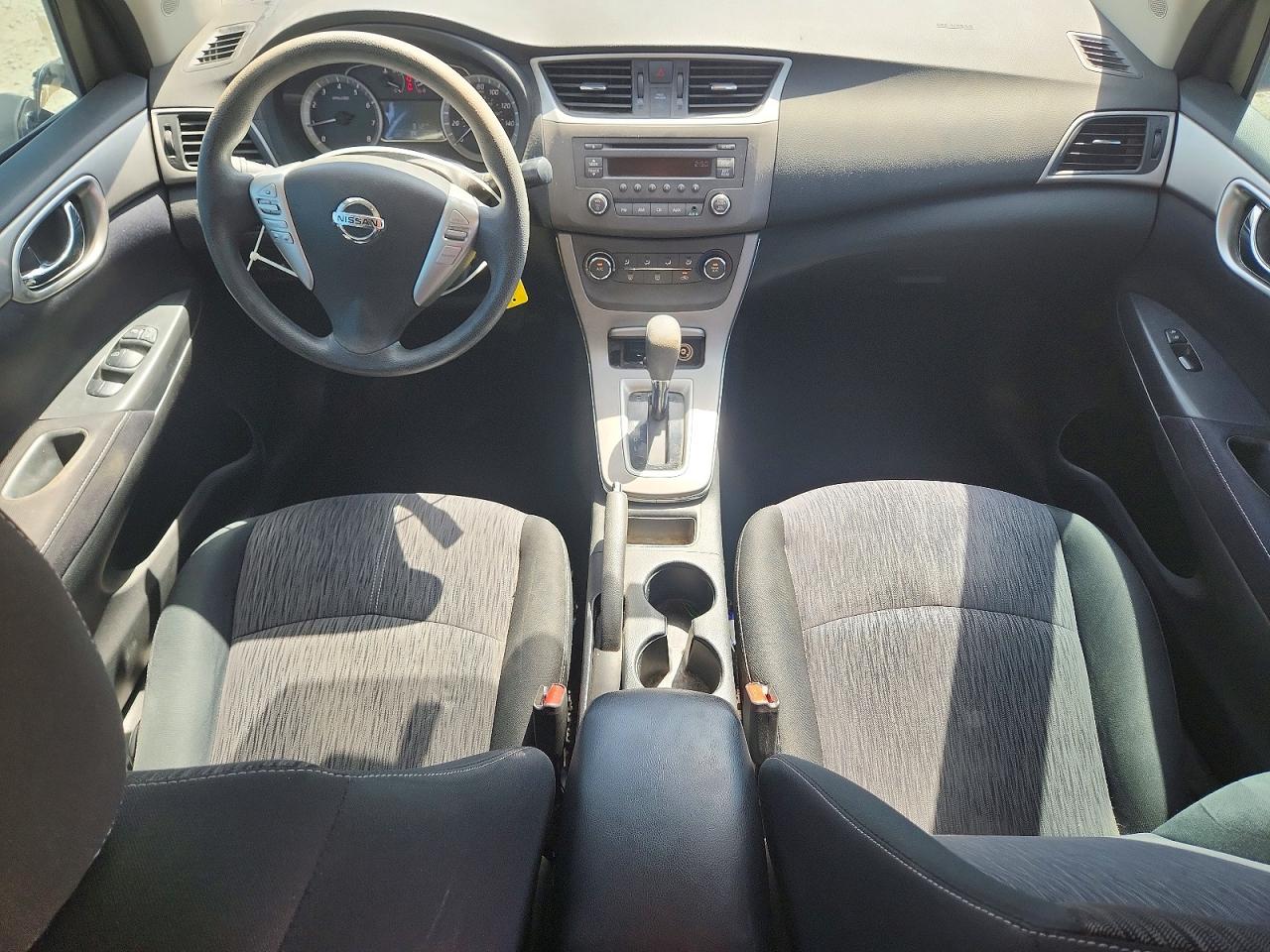 2014 Nissan Sentra Sv Gray vin: 3N1AB7AP2EL673338