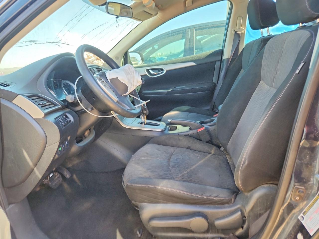 2014 Nissan Sentra Sv Blue vin: 3N1AB7AP2EL676269