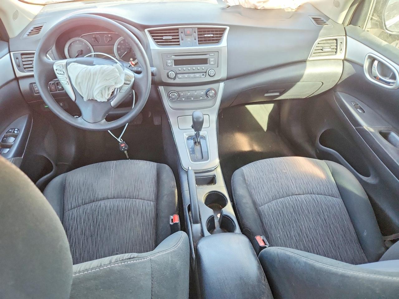2014 Nissan Sentra Sv Blue vin: 3N1AB7AP2EL676269