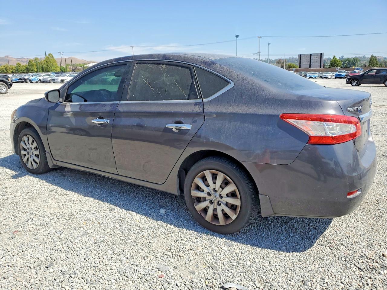 2014 Nissan Sentra S Charcoal vin: 3N1AB7AP2EL678877