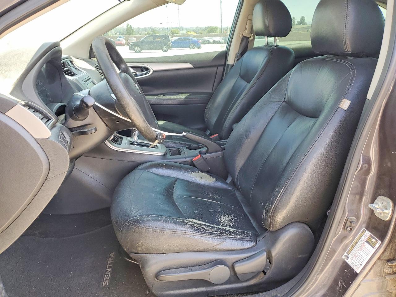 2014 Nissan Sentra S Charcoal vin: 3N1AB7AP2EL678877