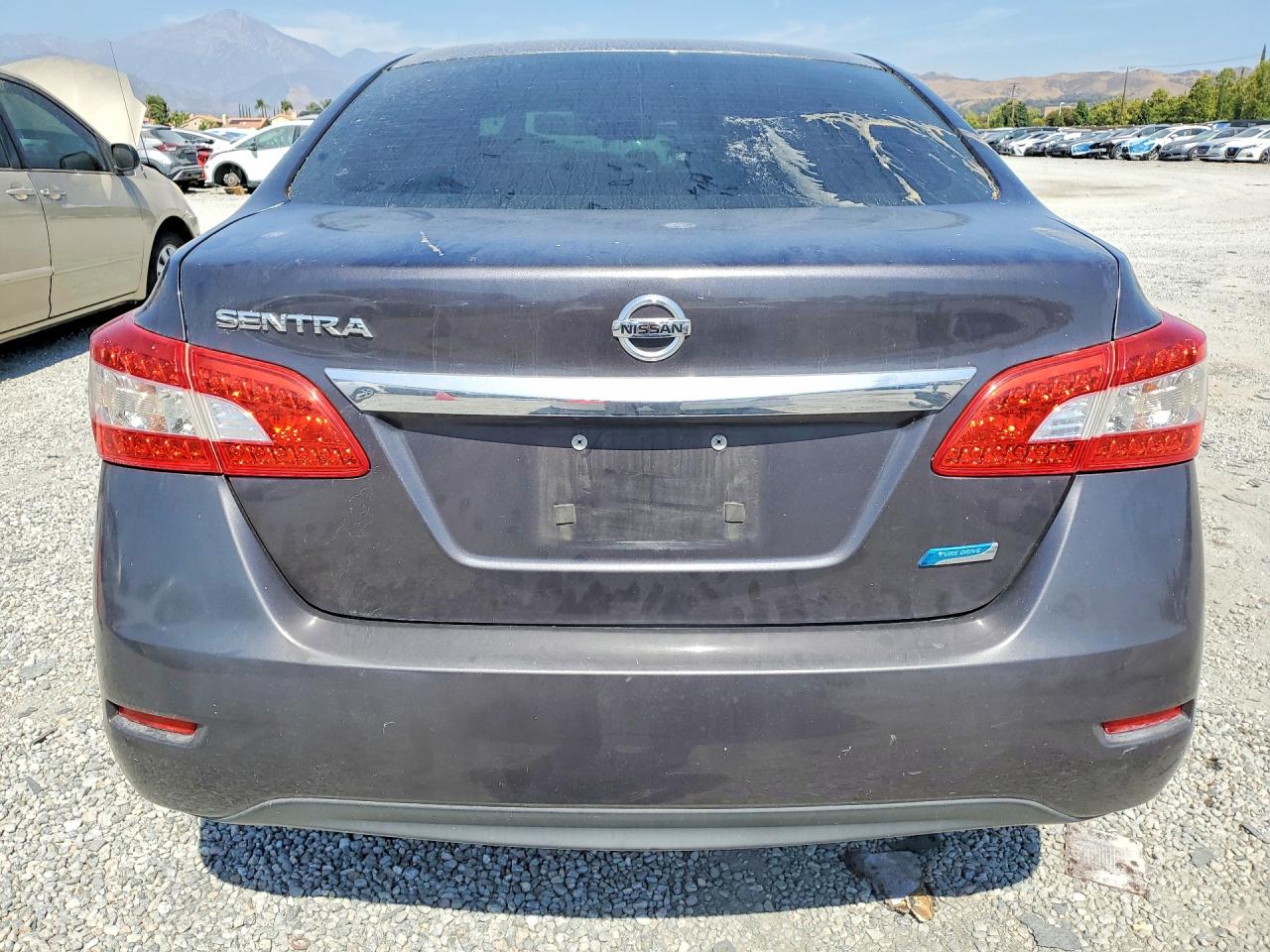 2014 Nissan Sentra S Charcoal vin: 3N1AB7AP2EL678877