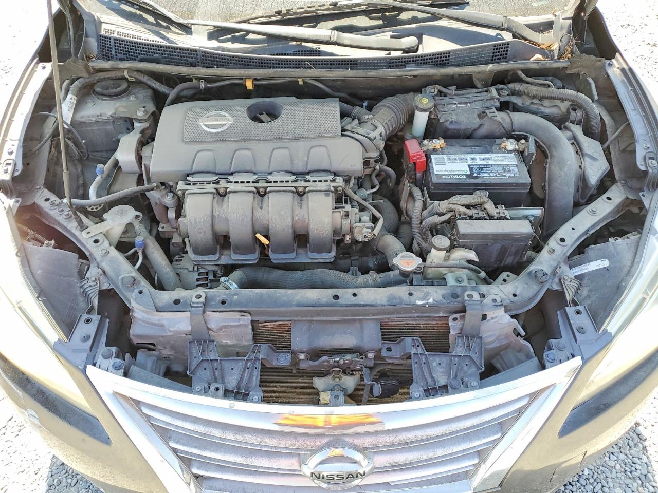 2014 Nissan Sentra S Charcoal vin: 3N1AB7AP2EL678877