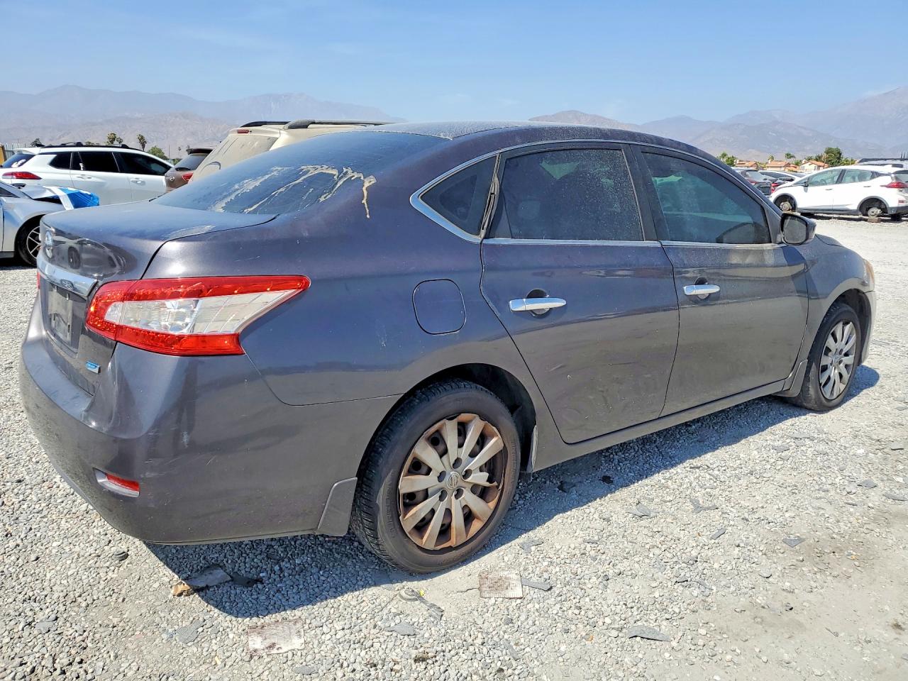 2014 Nissan Sentra S Charcoal vin: 3N1AB7AP2EL678877